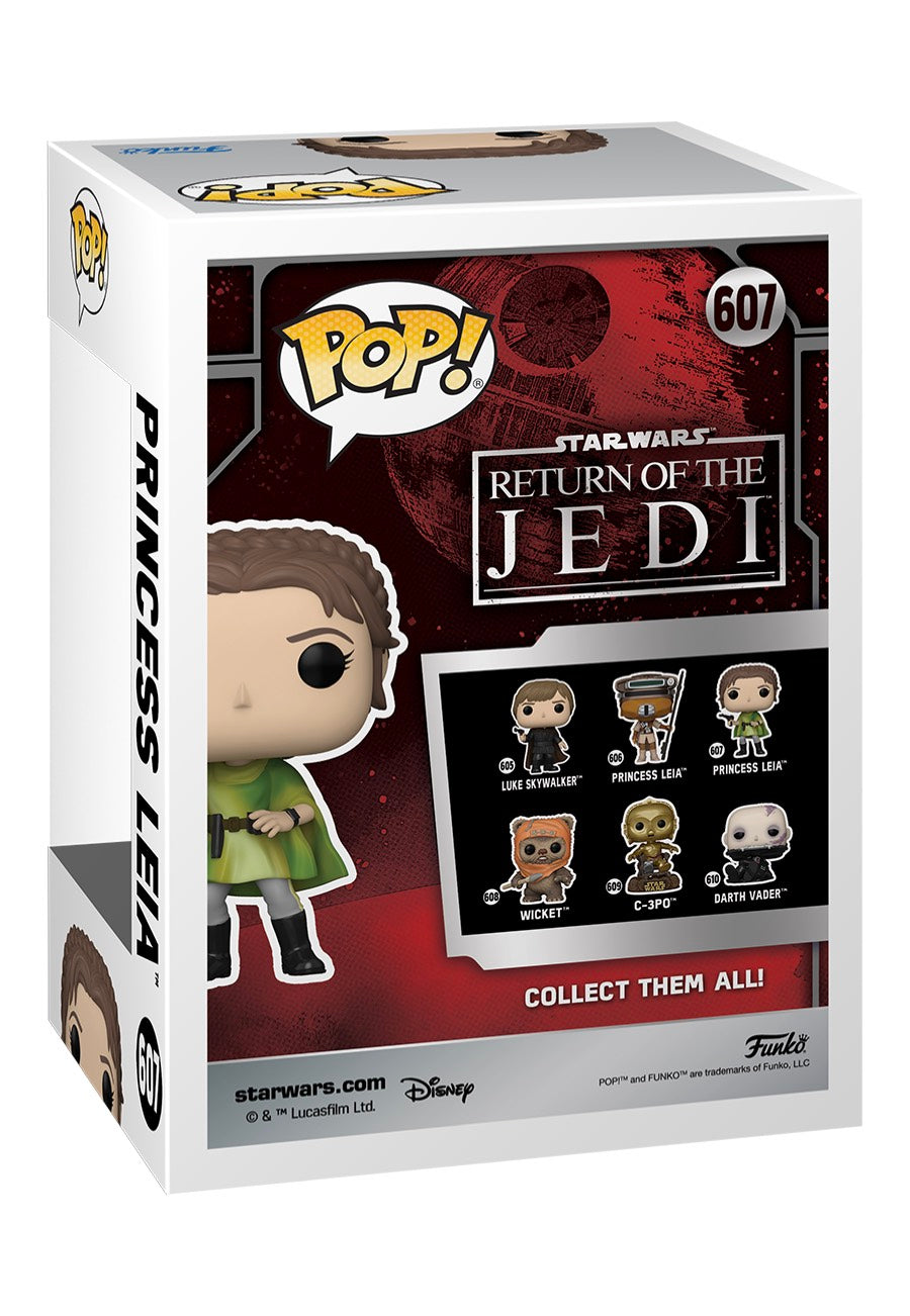 Star Wars Return Of The Jedi 40th: Leia (BH) - Bobble-Head - Funko