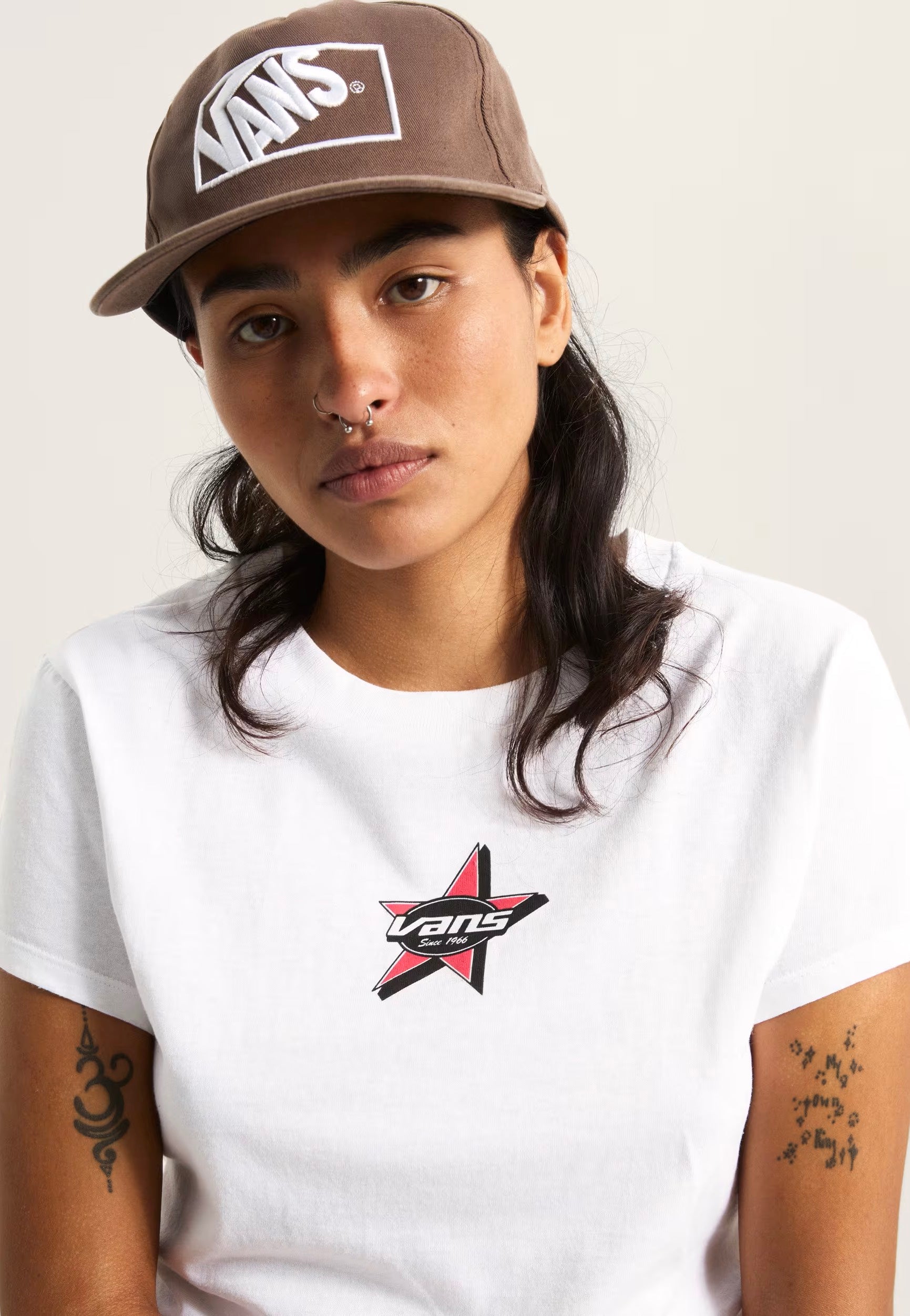 Vans - Starmarked White - T-Shirt | Women-Image