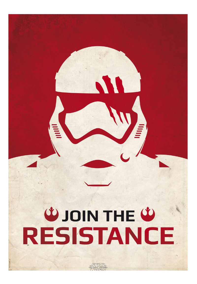 Star Wars The Force Awakens Join The Resistance Poster Impericon