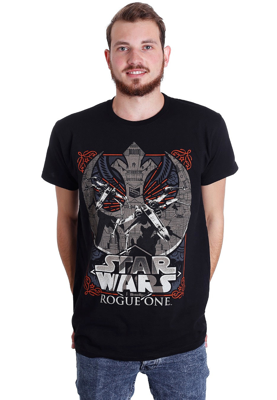 Rogue One: A Star Wars Story - Rebel Attack - T-Shirt | Men-Image