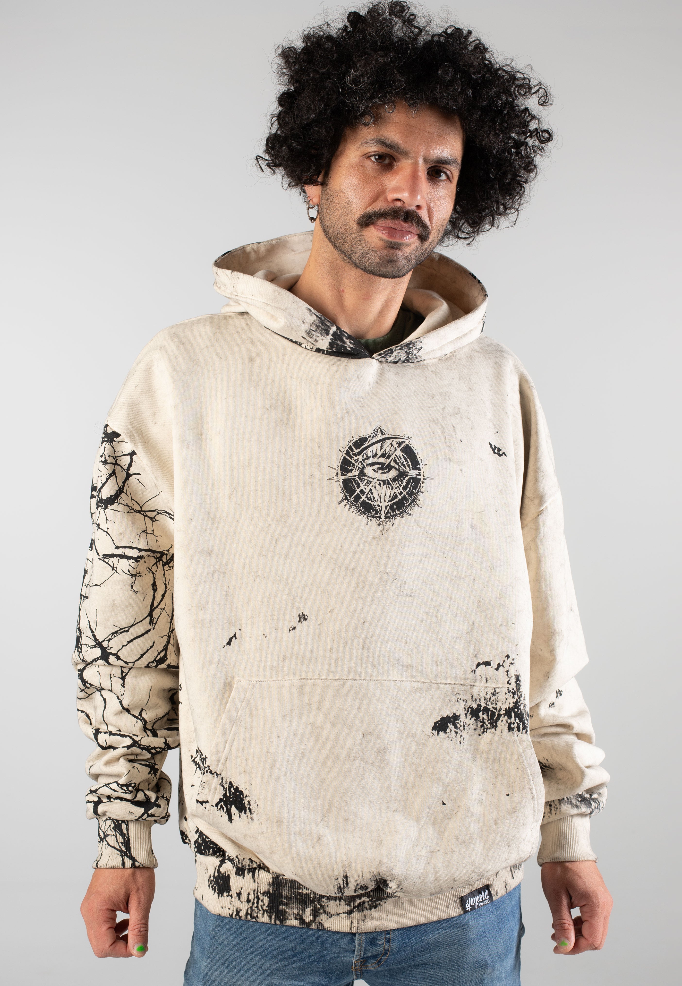 Stay Cold Apparel - Attitude Oversized Sand - Hoodie | Neutral-Image