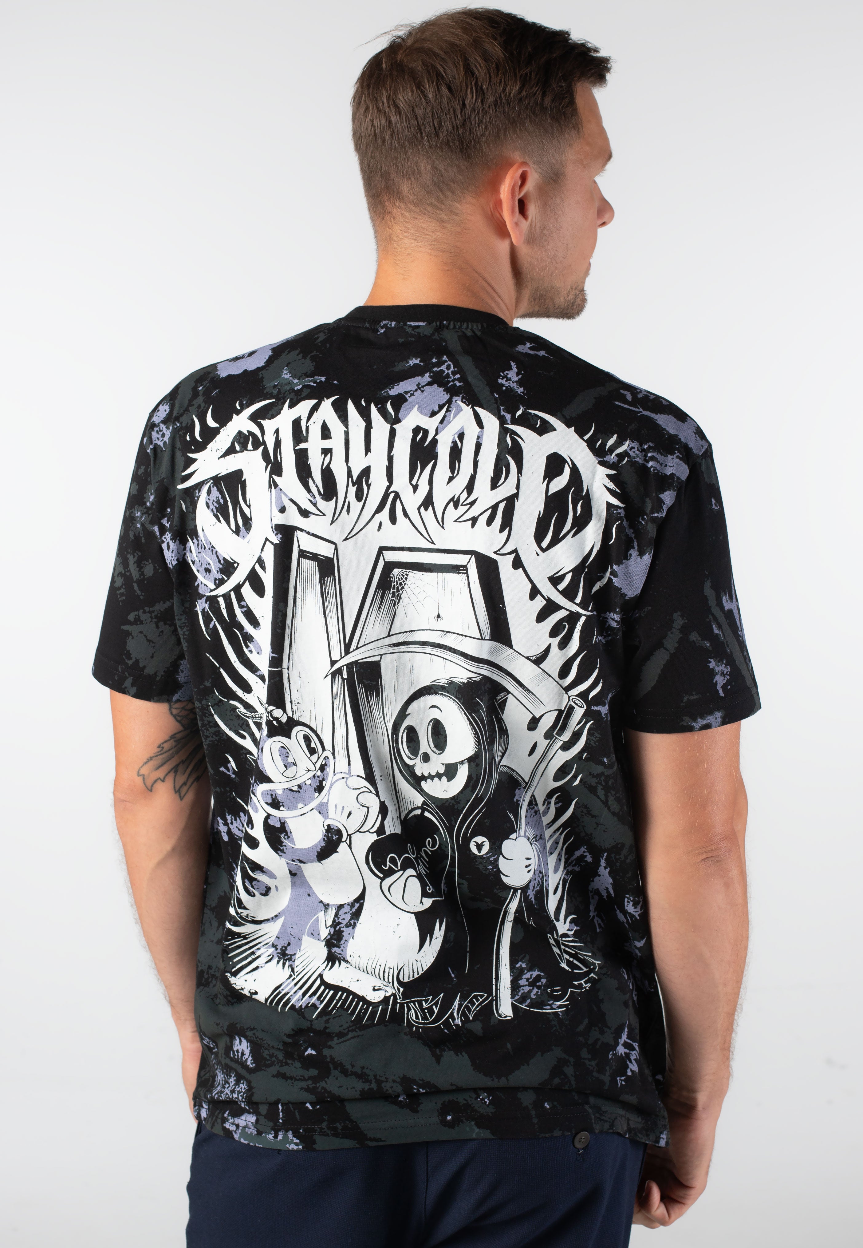 Stay Cold Apparel - Be Mine Tie Dye - T-Shirt | Neutral-Image