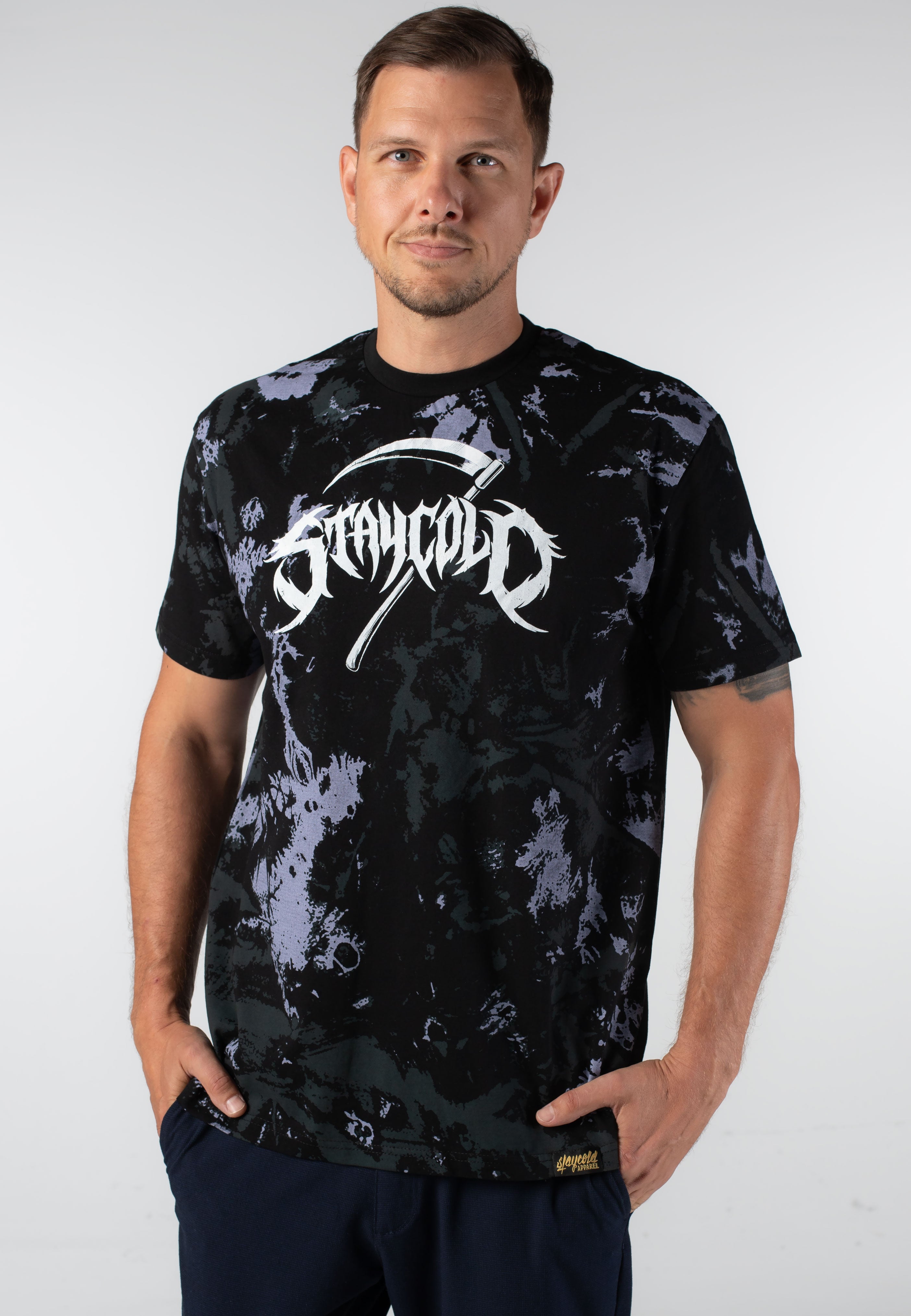 Stay Cold Apparel - Be Mine Tie Dye - T-Shirt | Neutral-Image