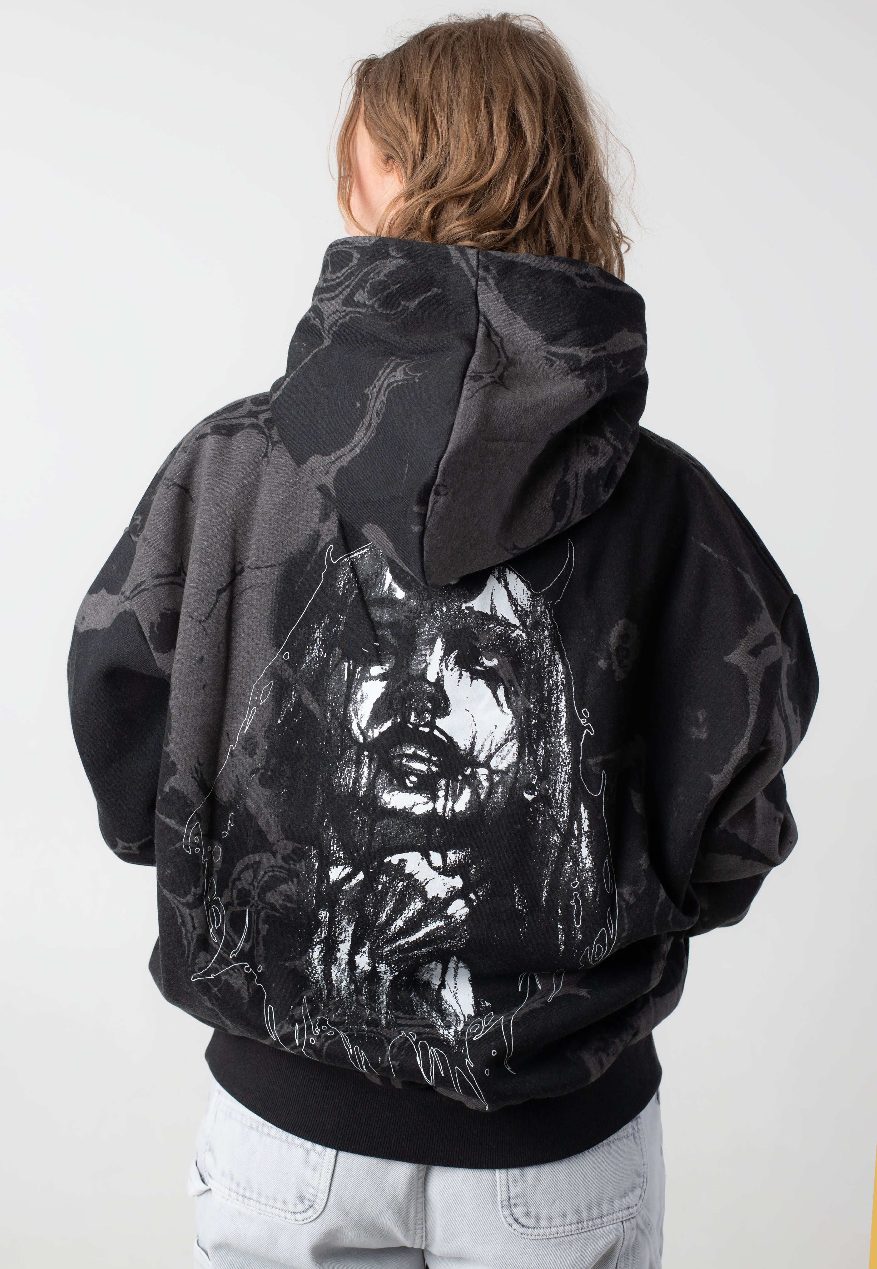 Stay Cold Apparel Strangled Oversized Black - Hoodie | Impericon