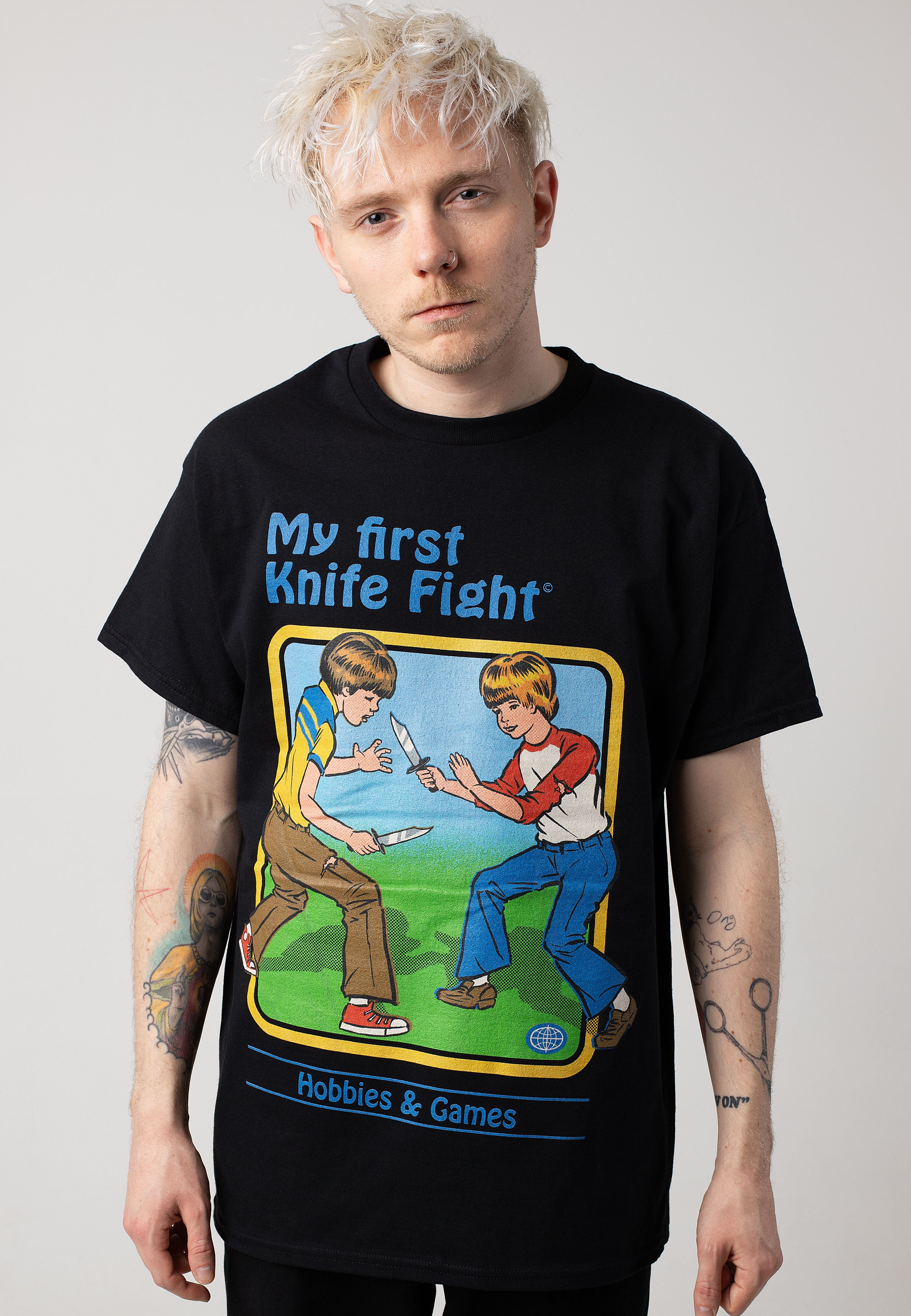 Steven Rhodes - My First Knife Fight - T-Shirt