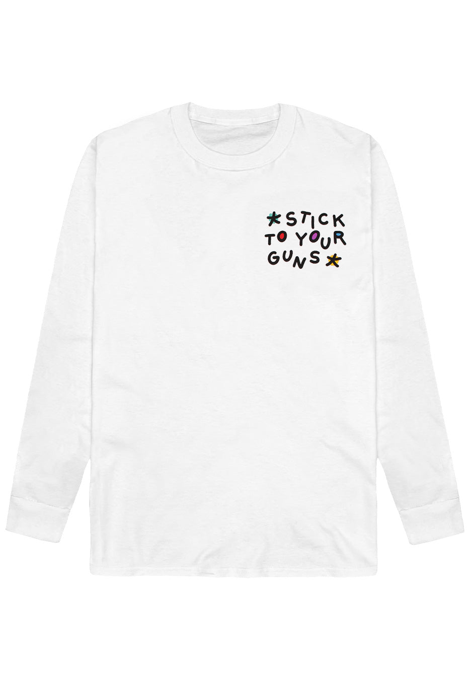 Stick To Your Guns - Devil White - Longsleeve | Neutral-Image