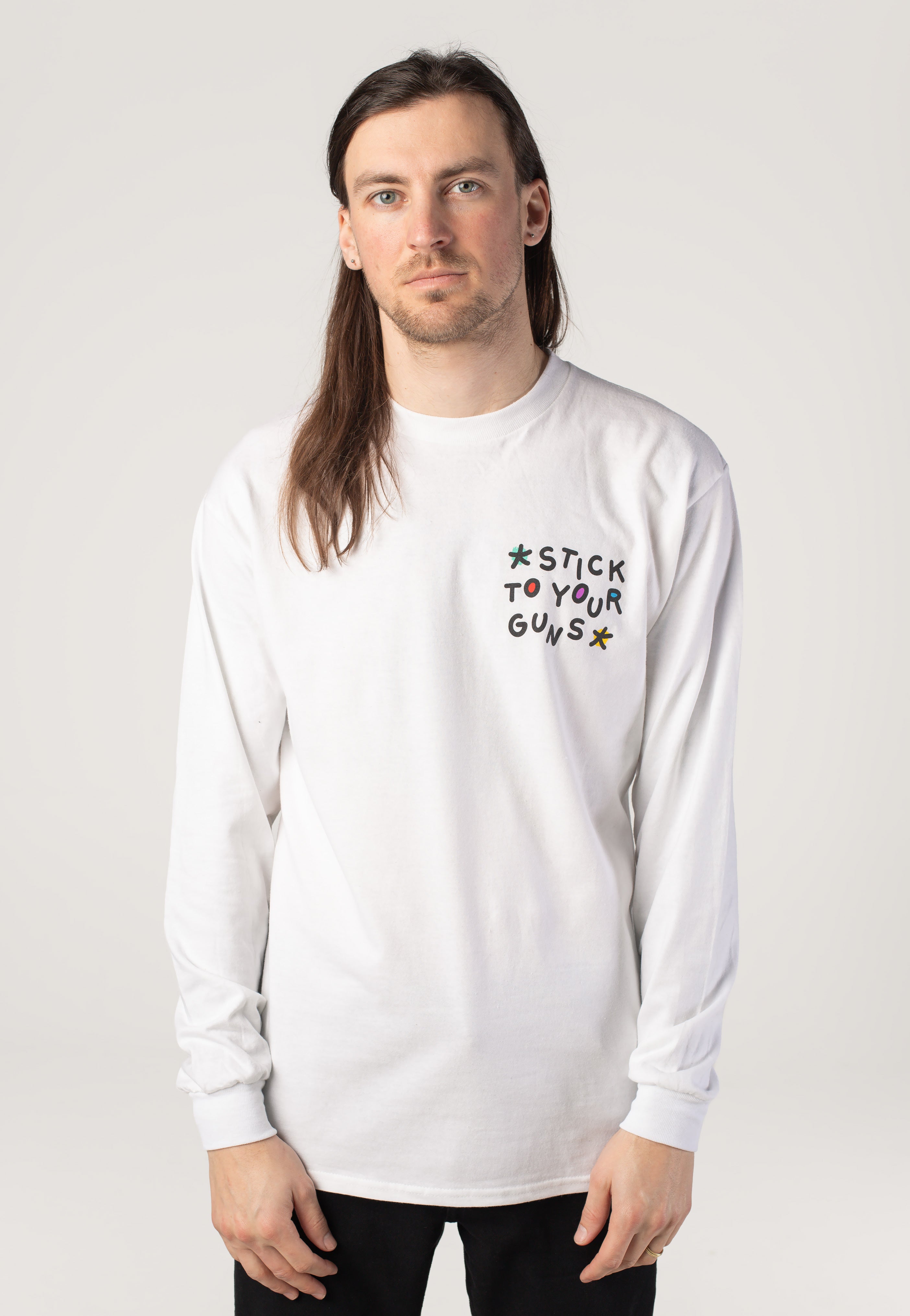 Stick To Your Guns - Devil White - Longsleeve | Neutral-Image