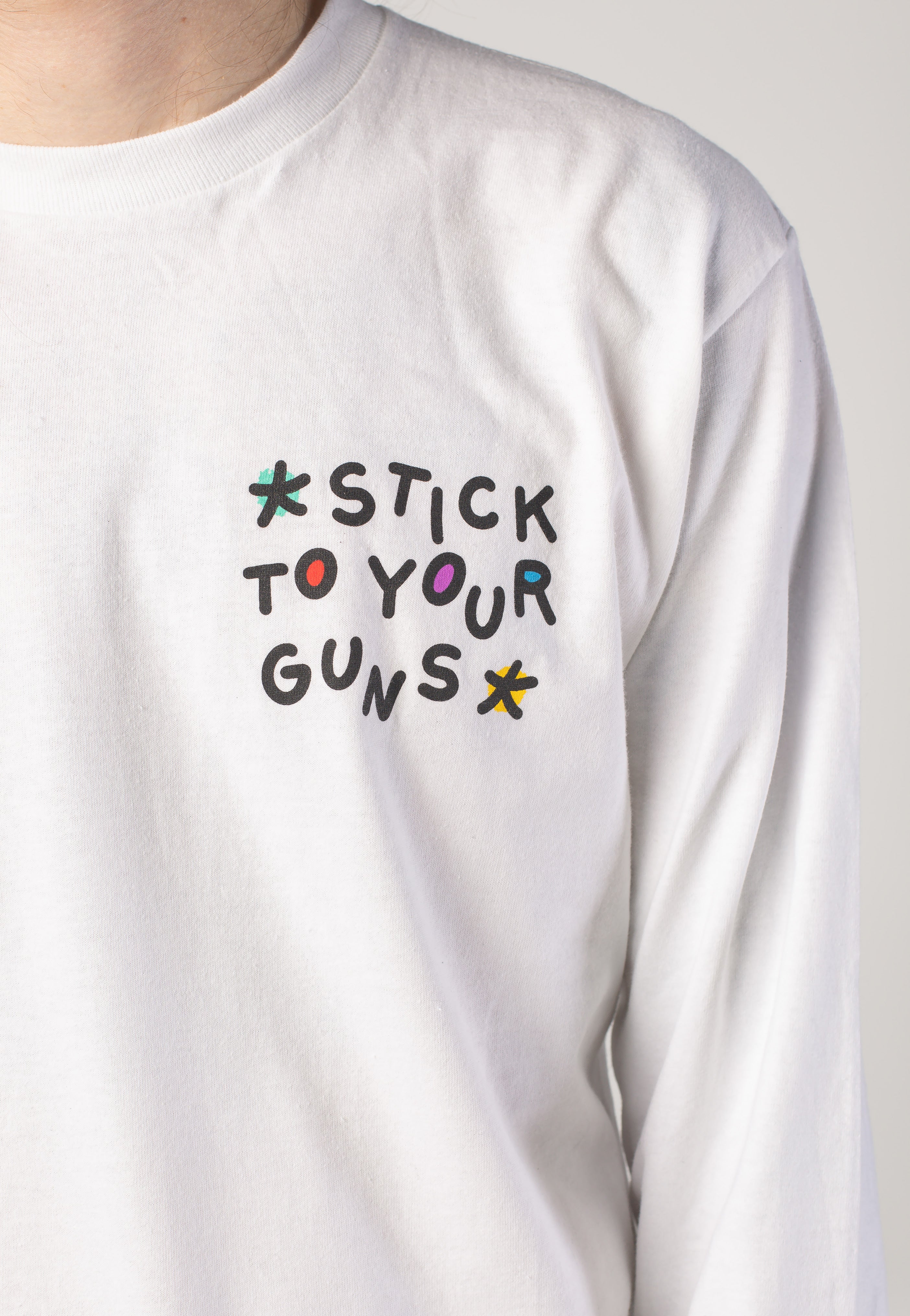 Stick To Your Guns - Devil White - Longsleeve | Neutral-Image