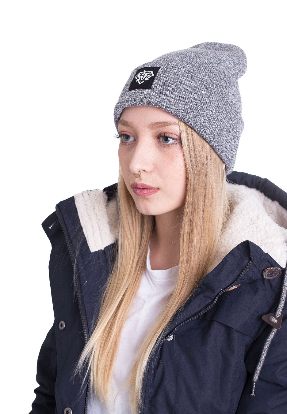 Stick To Your Guns - Diamond Sportsgrey - Long Beanie | Neutral-Image