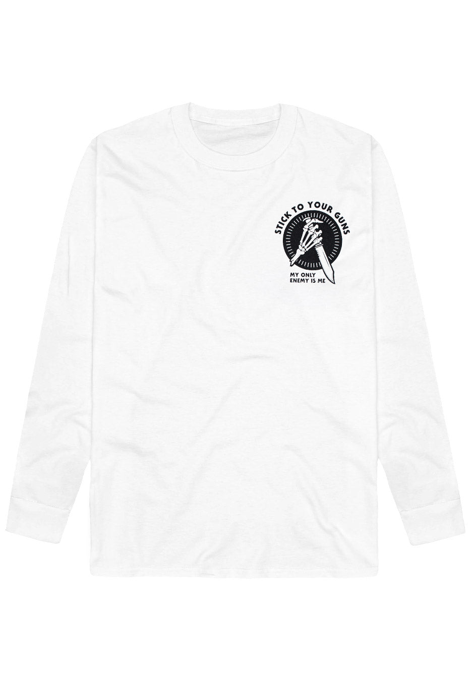 Stick To Your Guns - Enemy White - Longsleeve | Neutral-Image