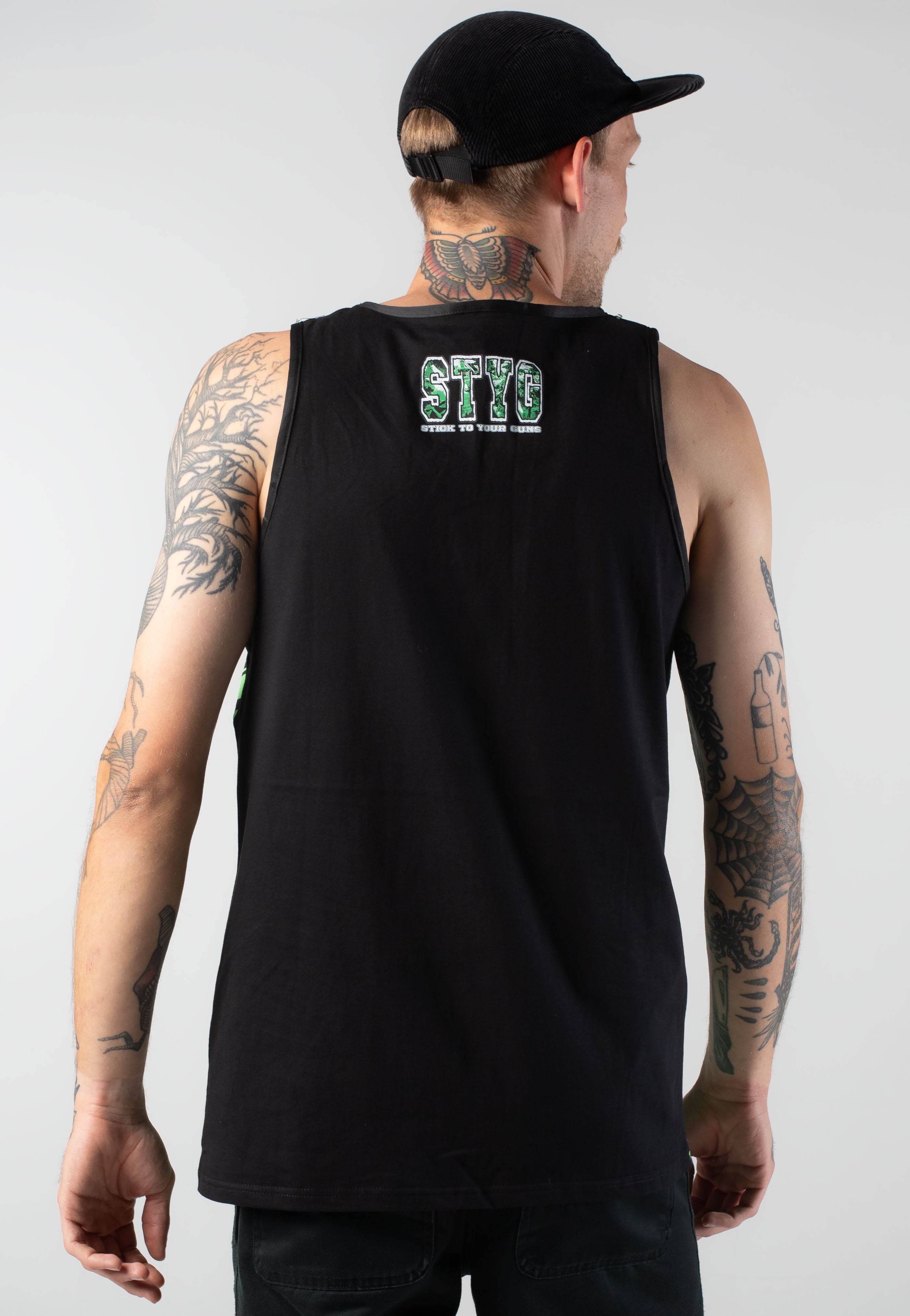 Stick To Your Guns - Invisible Rain Allover - Tank | Men-Image