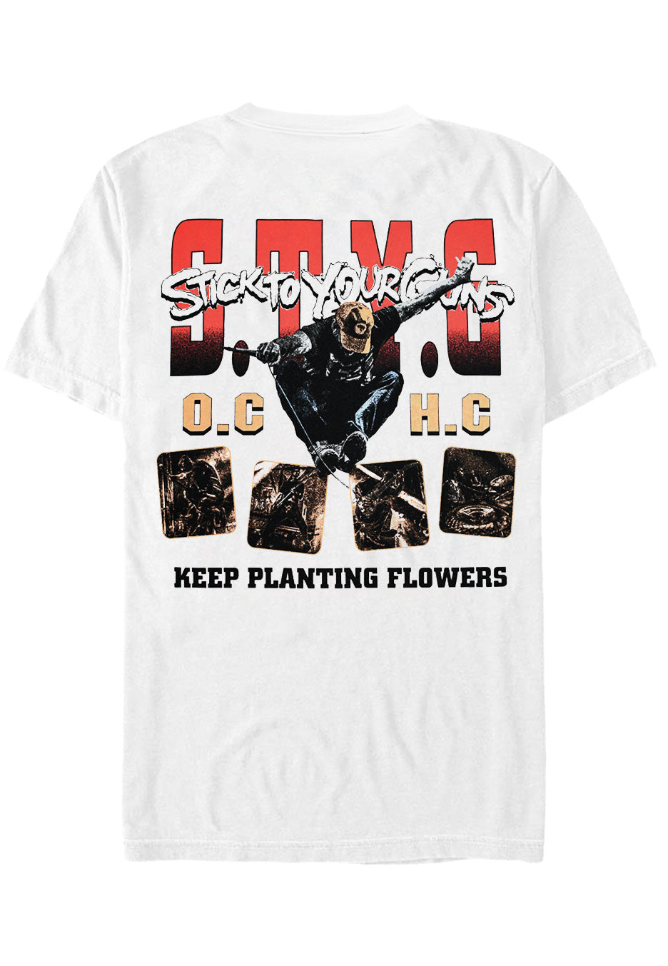 Stick To Your Guns - Keep OCHC White - T-Shirt | Neutral-Image