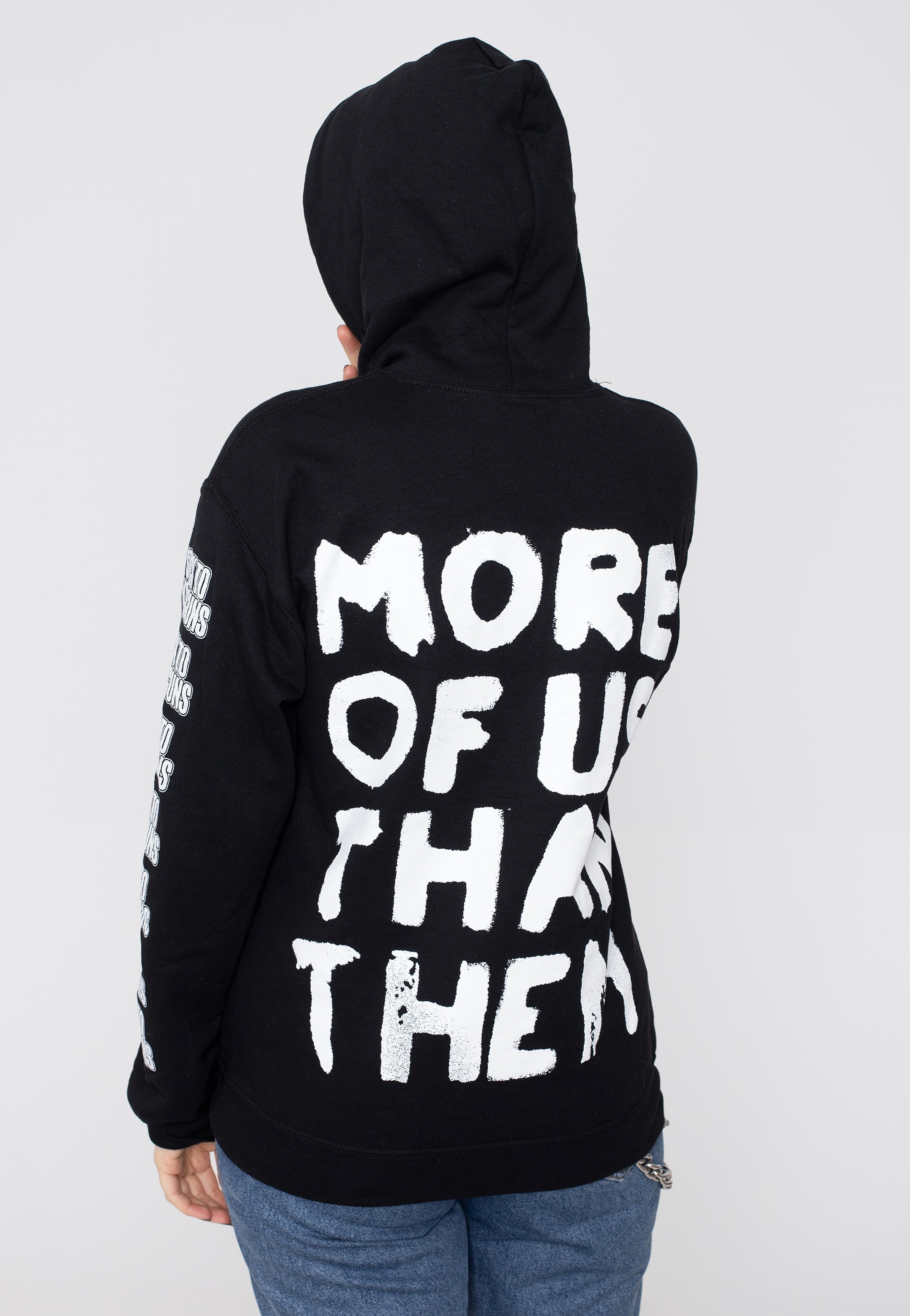 Stick To Your Guns - More Of Us Logo - Hoodie | Women-Image