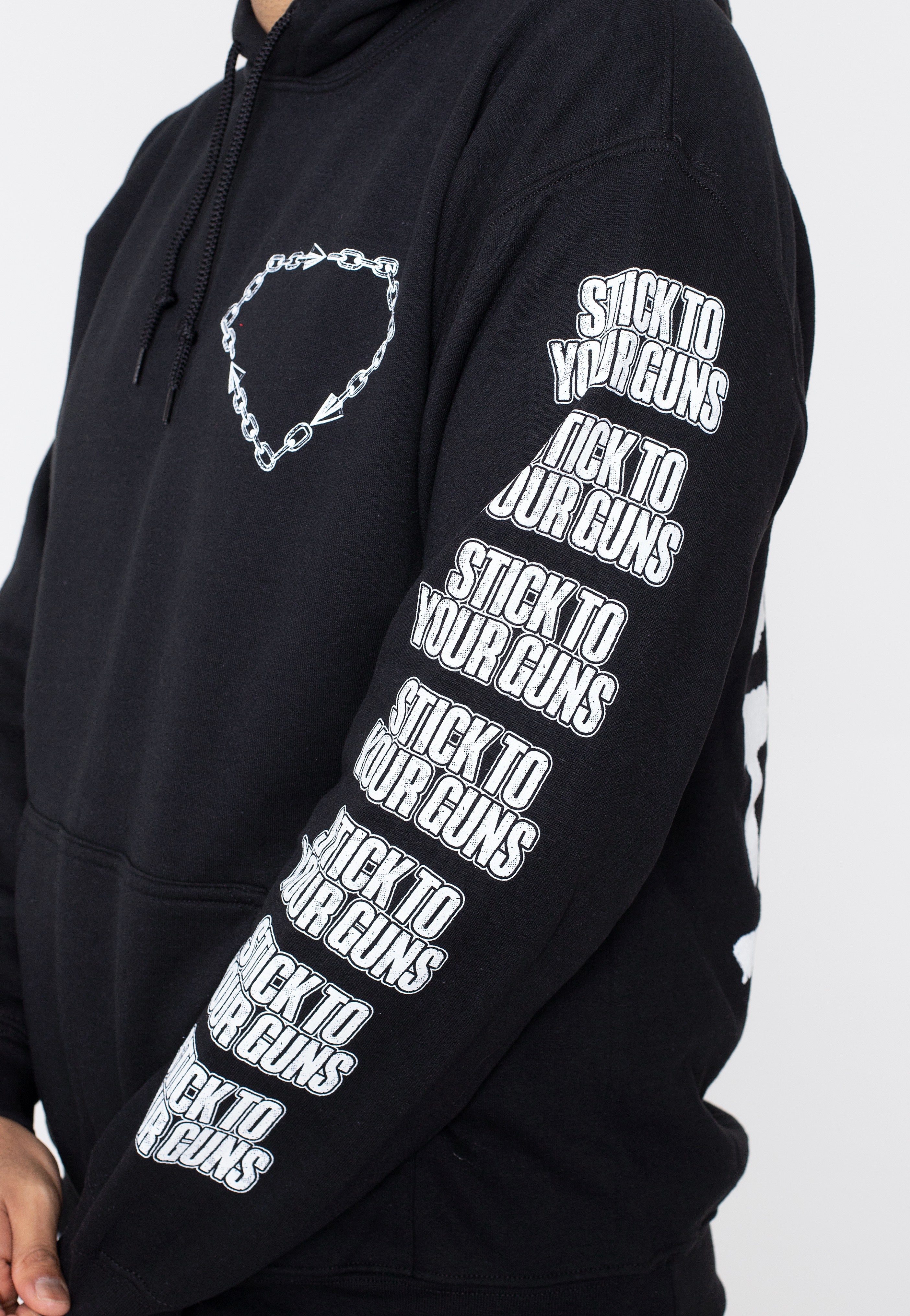 Stick To Your Guns - More Of Us Logo - Hoodie | Men-Image