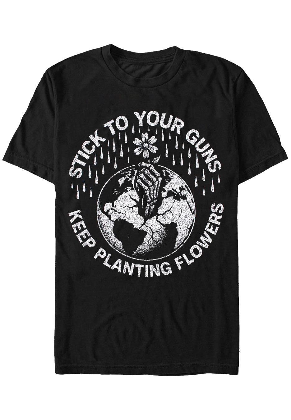 Stick To Your Guns - Raining Flower - T-Shirt | Neutral-Image