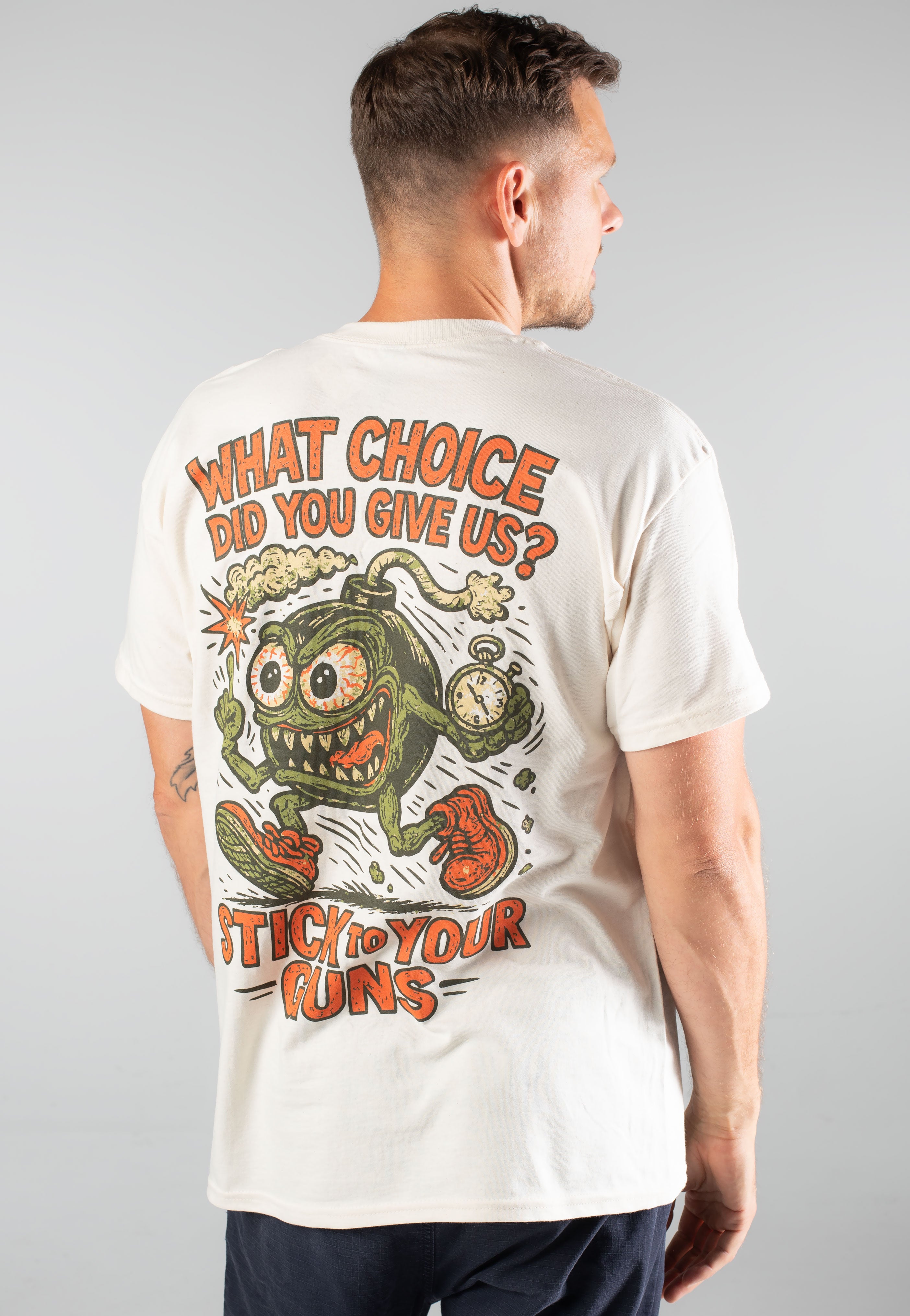 Stick To Your Guns - What Choice Comic Natural - T-Shirt | Men-Image