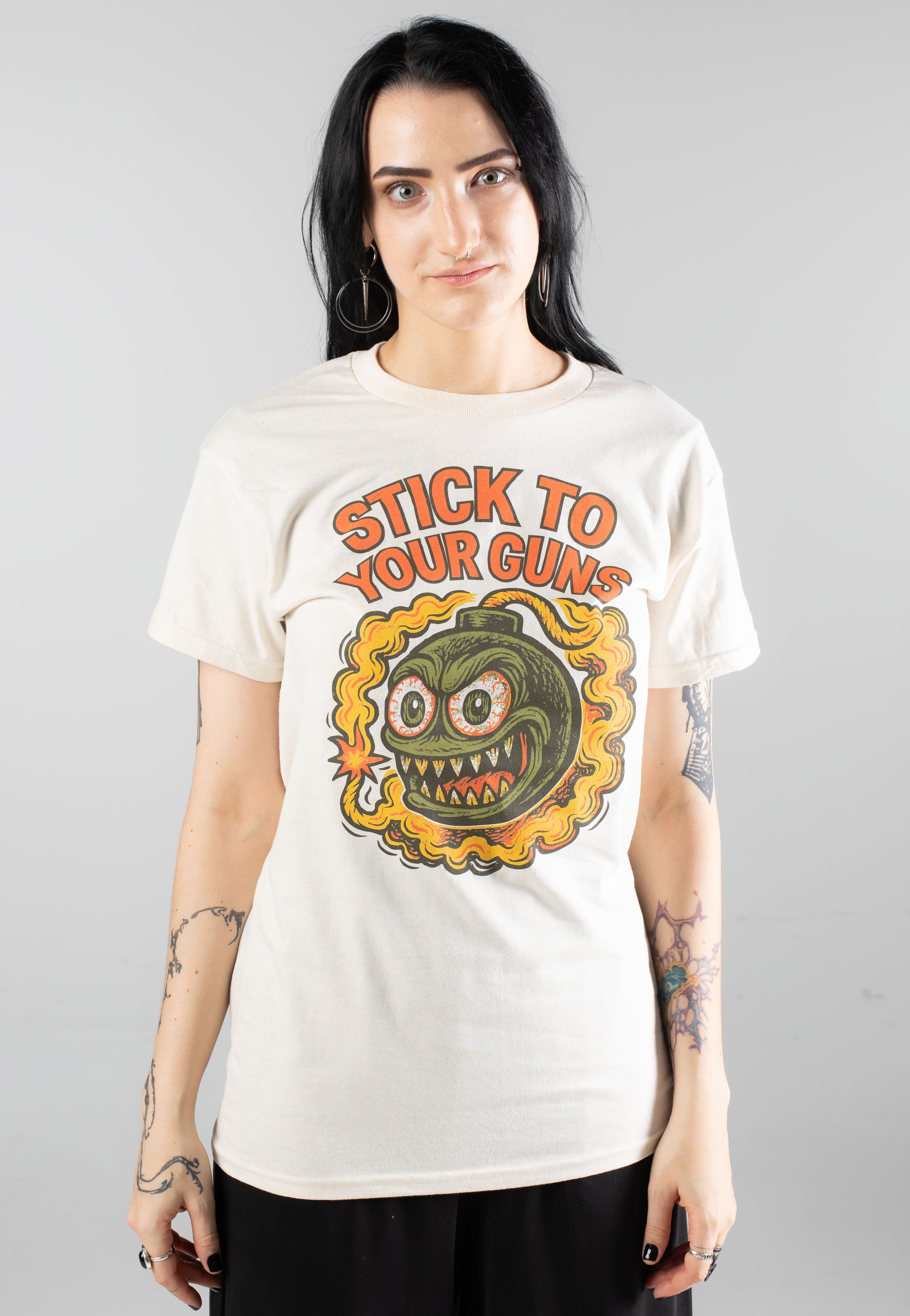Stick To Your Guns - What Choice Comic Natural - T-Shirt | Women-Image
