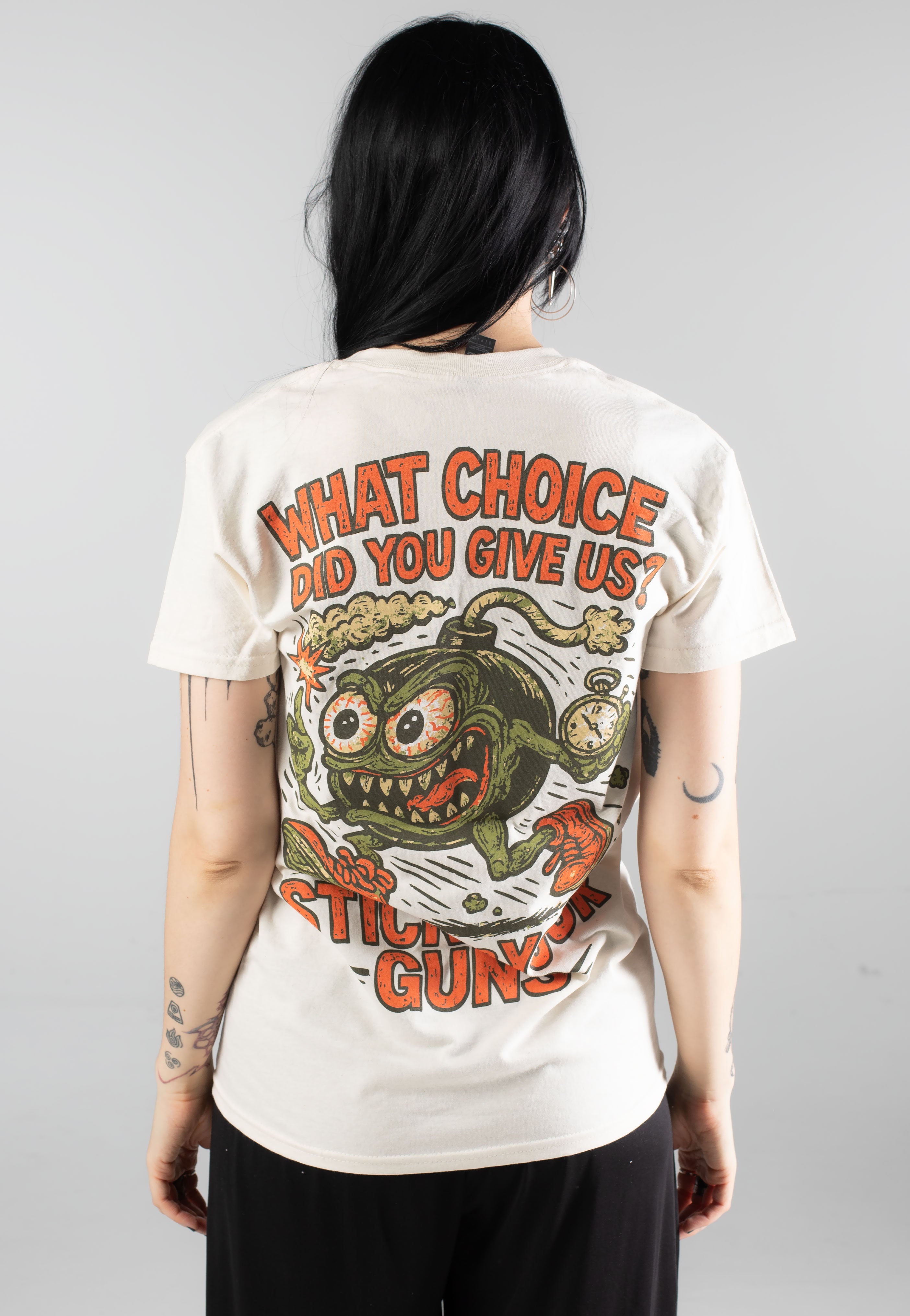 Stick To Your Guns - What Choice Comic Natural - T-Shirt | Women-Image