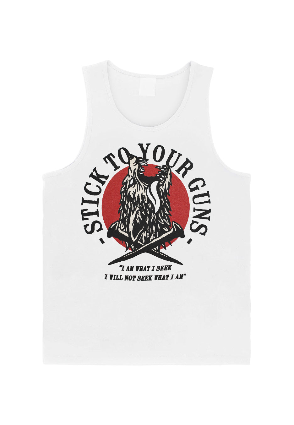 Stick To Your Guns - What I Seek White - Tank | Neutral-Image