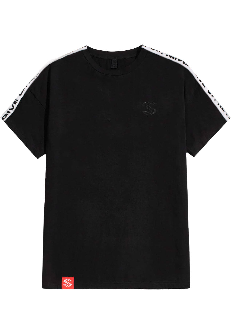 STLRZ - Never Give Up Stripe - T-Shirt | Neutral-Image