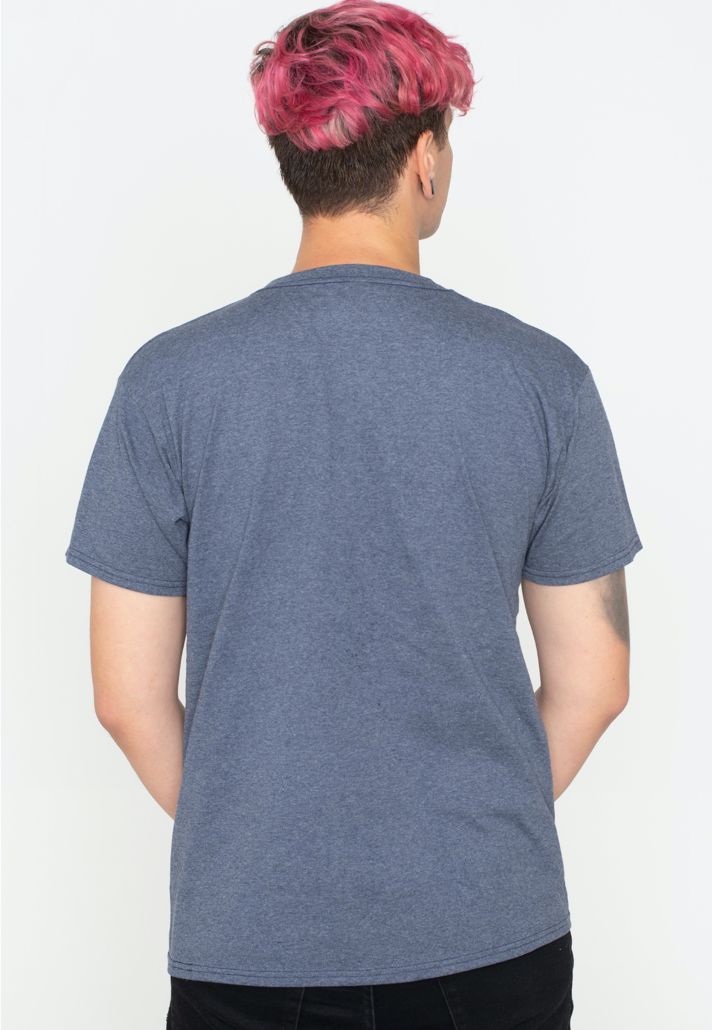 Stranger Things - Ahoy Hoy Vintage Heather Navy - T-Shirt | Men-Image
