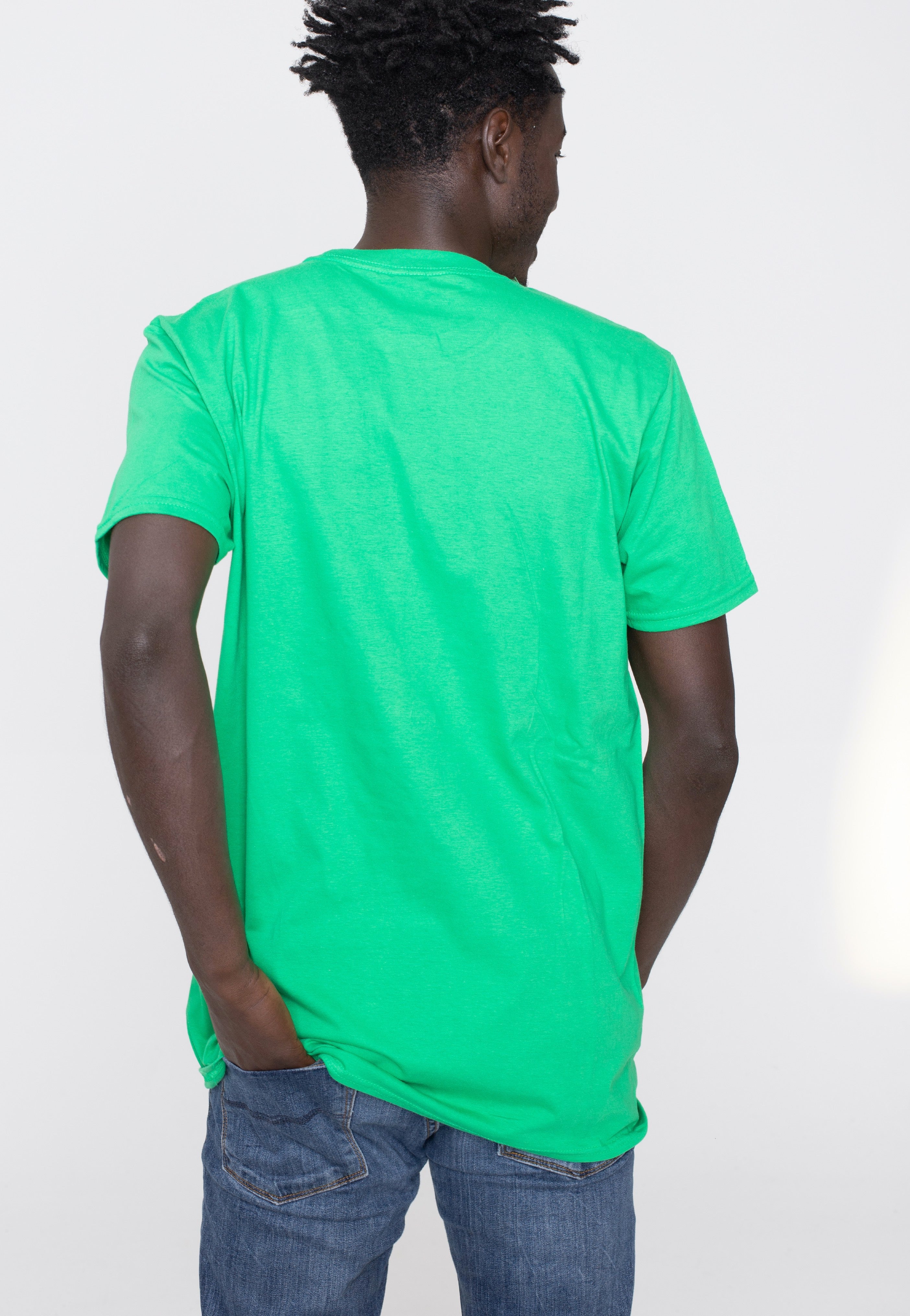Stranger Things - Camp Know Where Green - T-Shirt | Men-Image