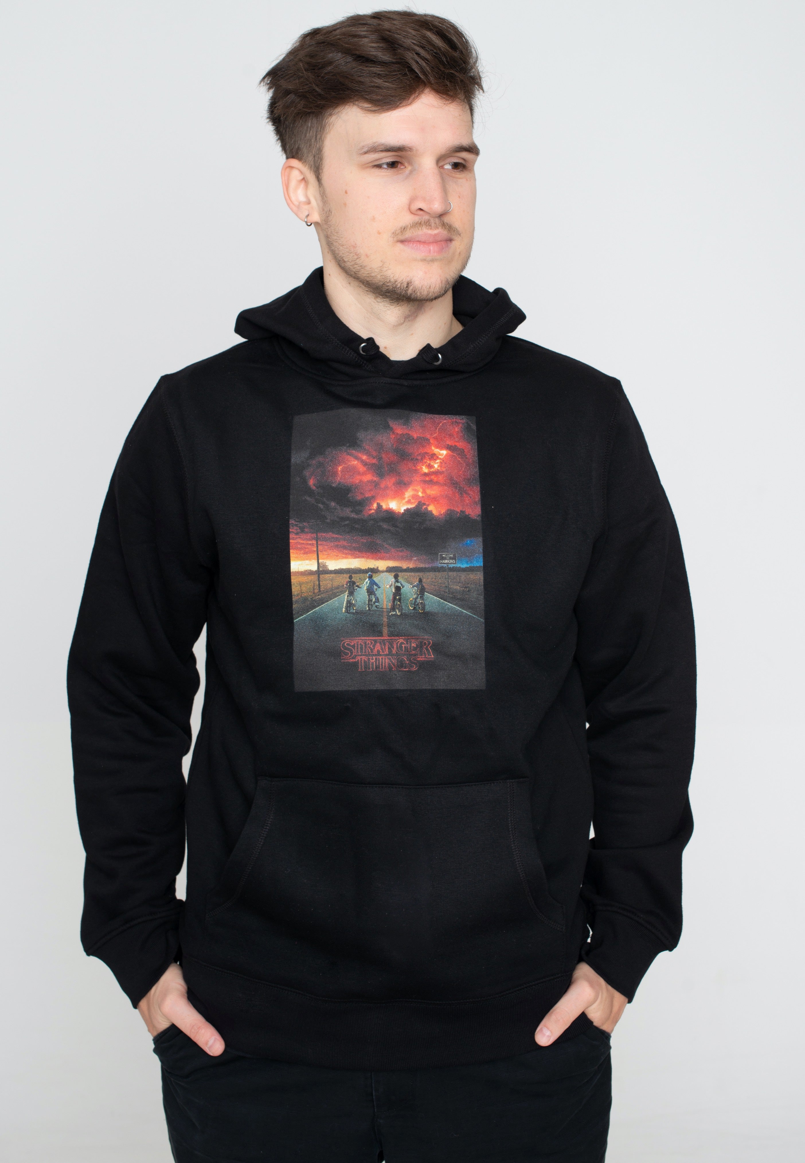 Stranger Things - Demogorgon Cloud Poster - Hoodie | Men-Image