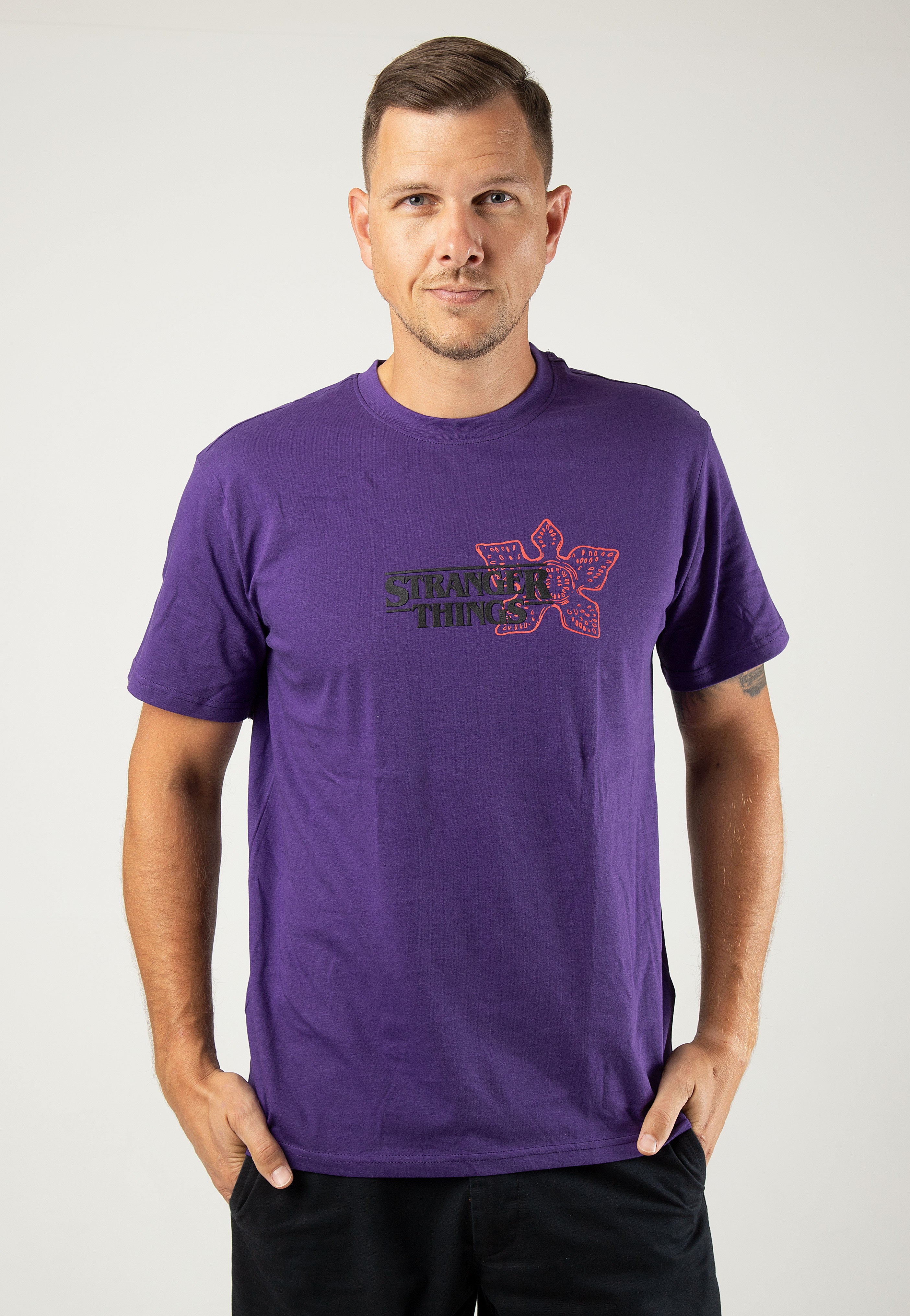 Stranger Things - Demogorgon Purple - T-Shirt | Men-Image