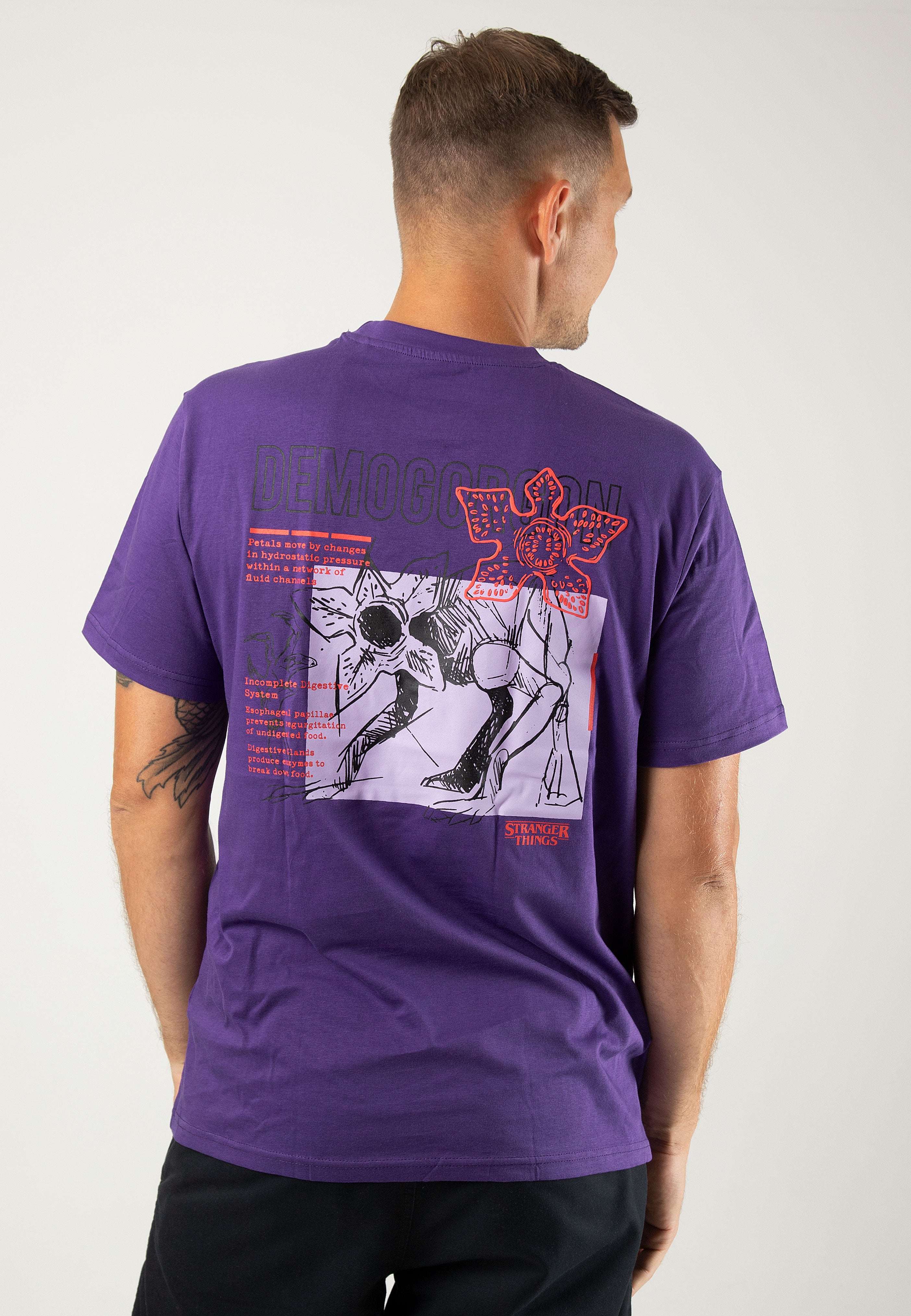 Stranger Things - Demogorgon Purple - T-Shirt | Men-Image