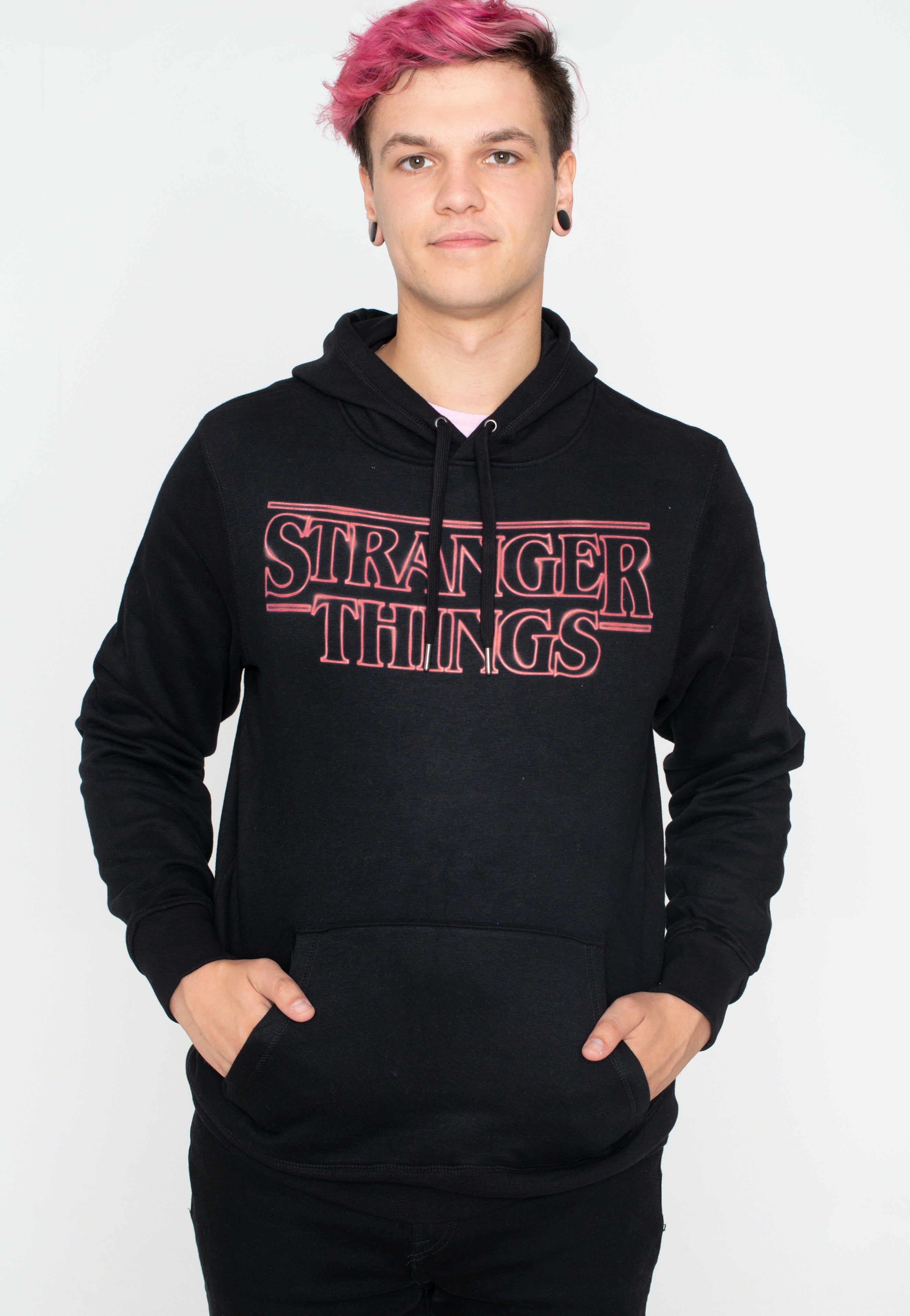 Stranger Things - Neon Logo - Hoodie | Men-Image