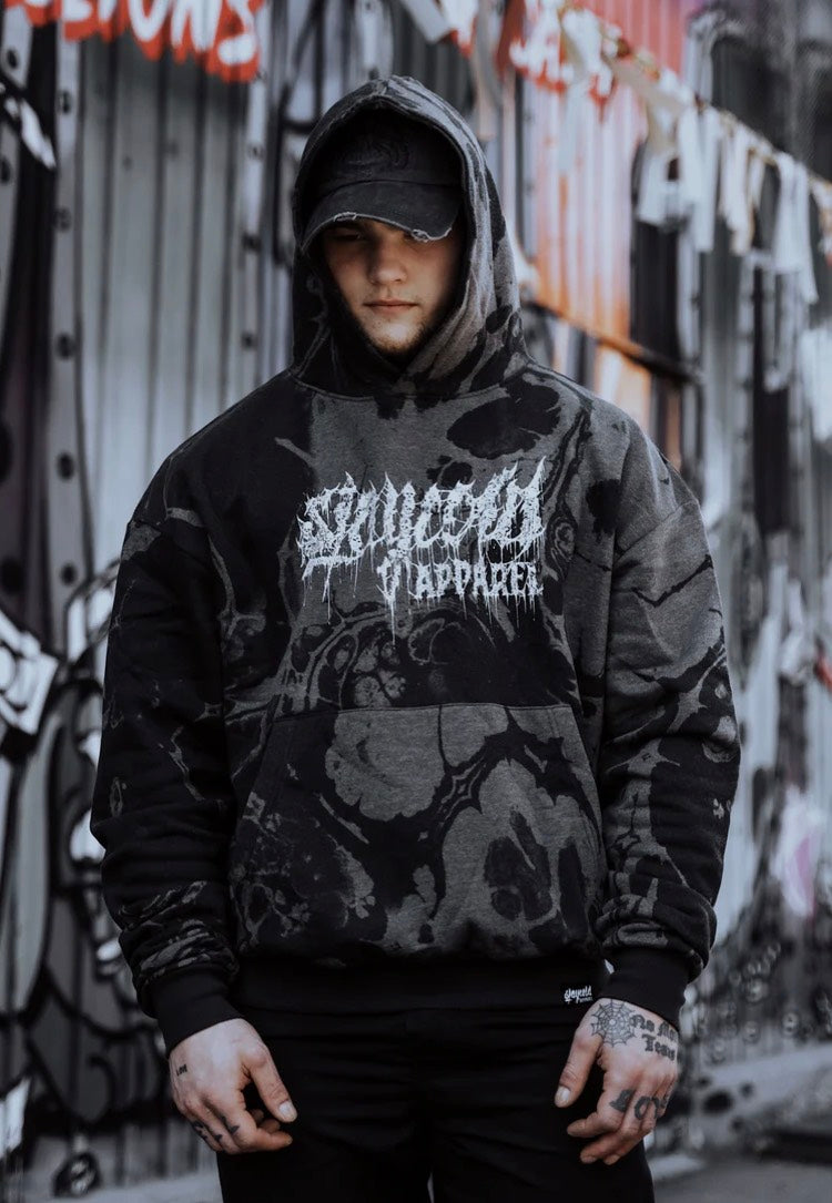 Stay Cold Apparel Strangled Oversized Black - Hoodie | Impericon