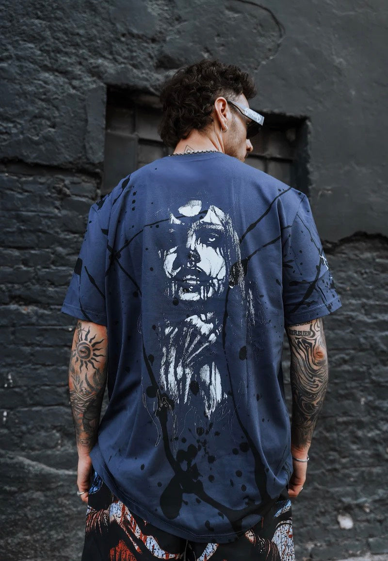 Stay Cold Apparel - Strangled Blue - T-Shirt | Men-Image