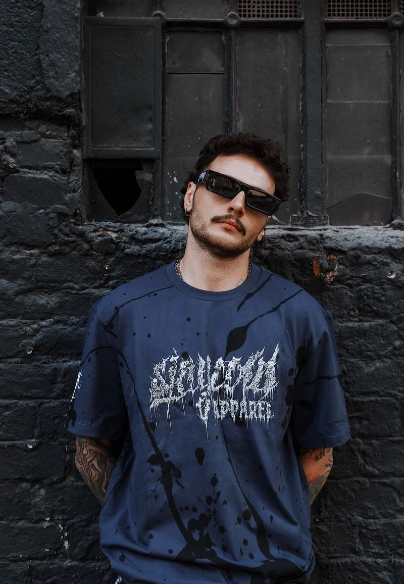 Stay Cold Apparel - Strangled Blue - T-Shirt | Men-Image