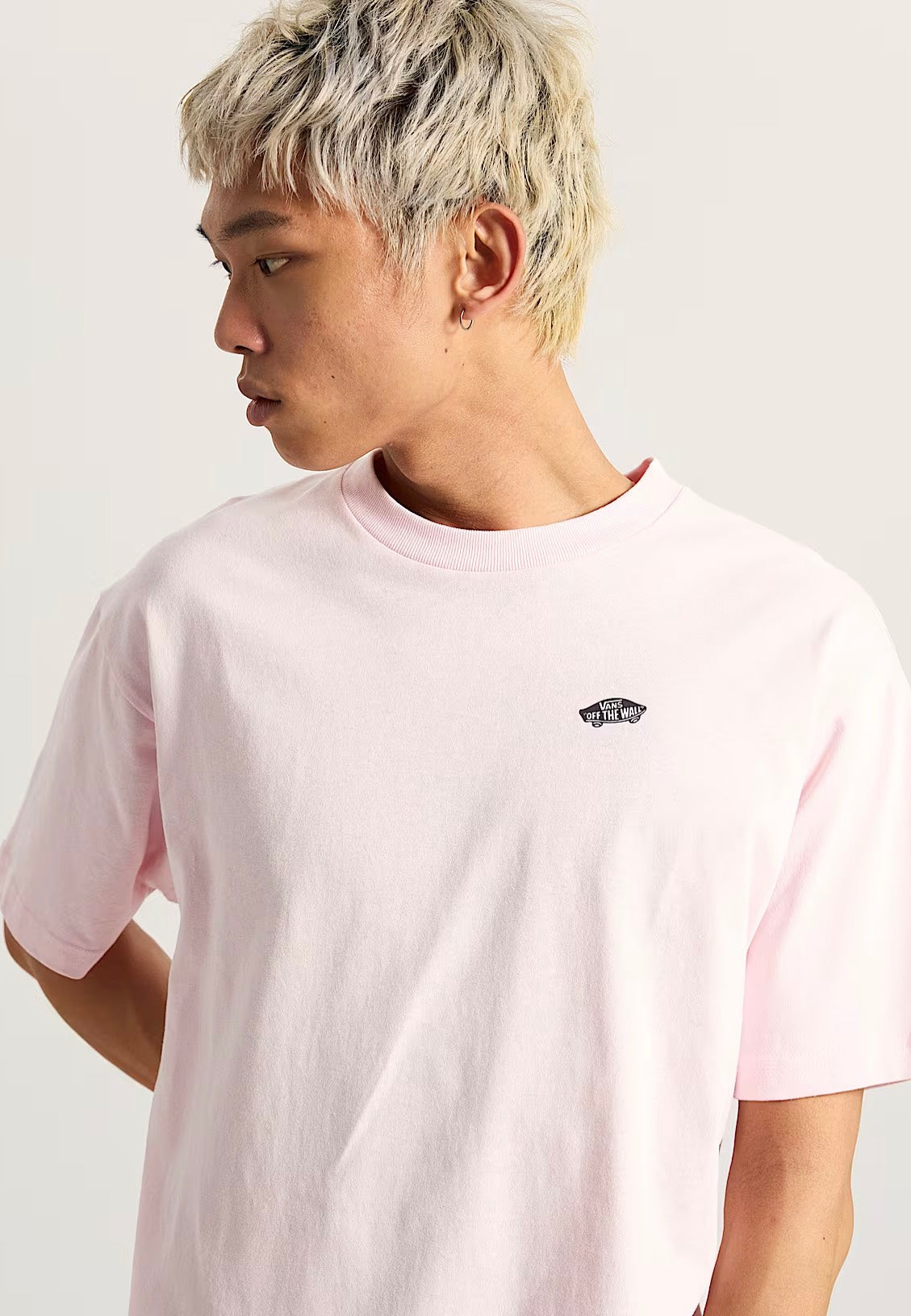 Vans - Style 76 II Loose Pastel Pink - T-Shirt | Men-Image