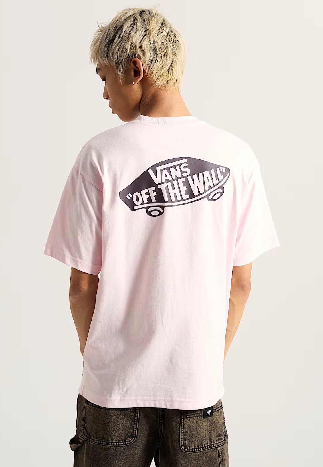 Vans - Style 76 II Loose Pastel Pink - T-Shirt | Men-Image