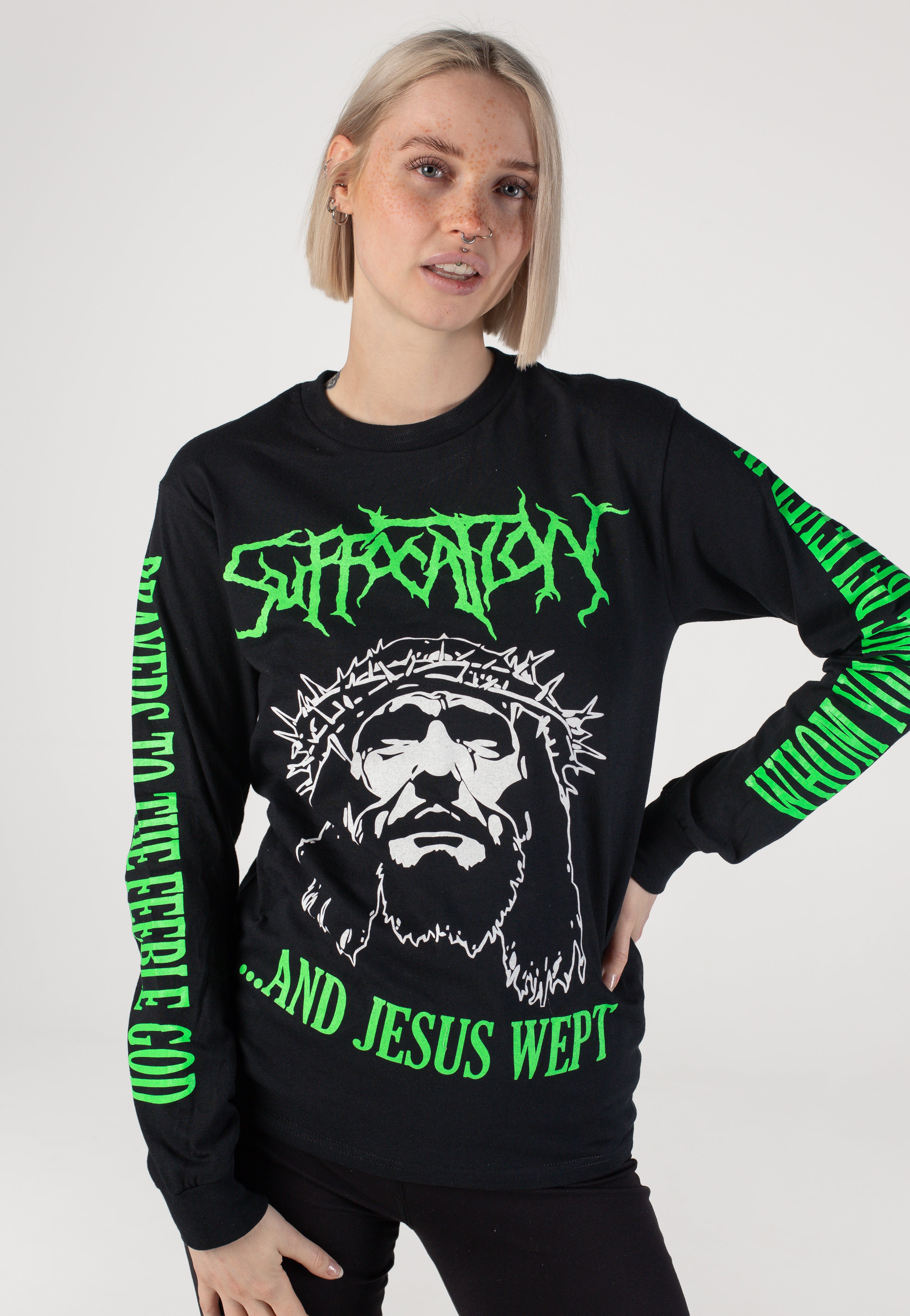 Suffocation Jesus Wept - Longsleeve | Impericon