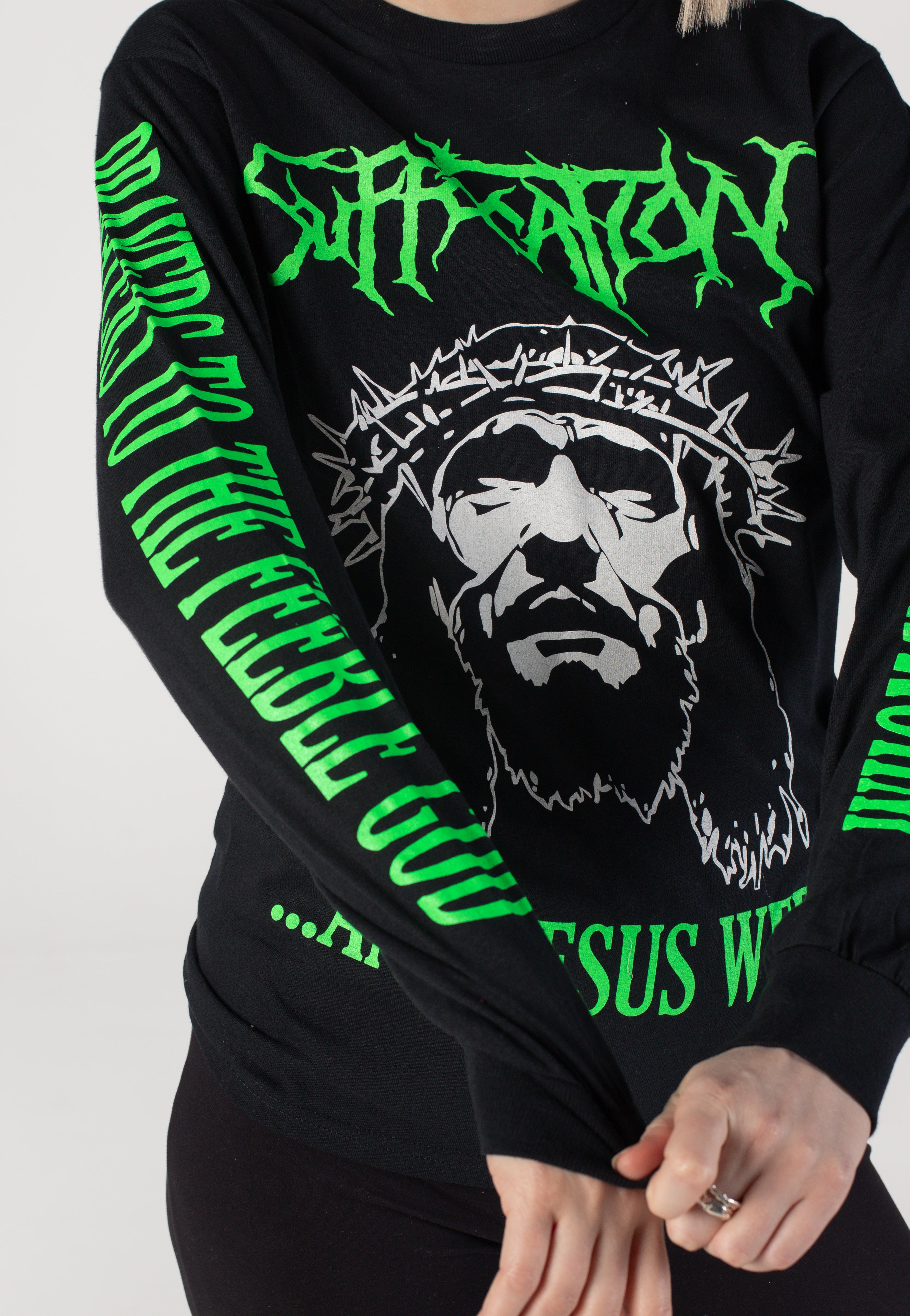 Suffocation - Jesus Wept - Longsleeve | Women-Image