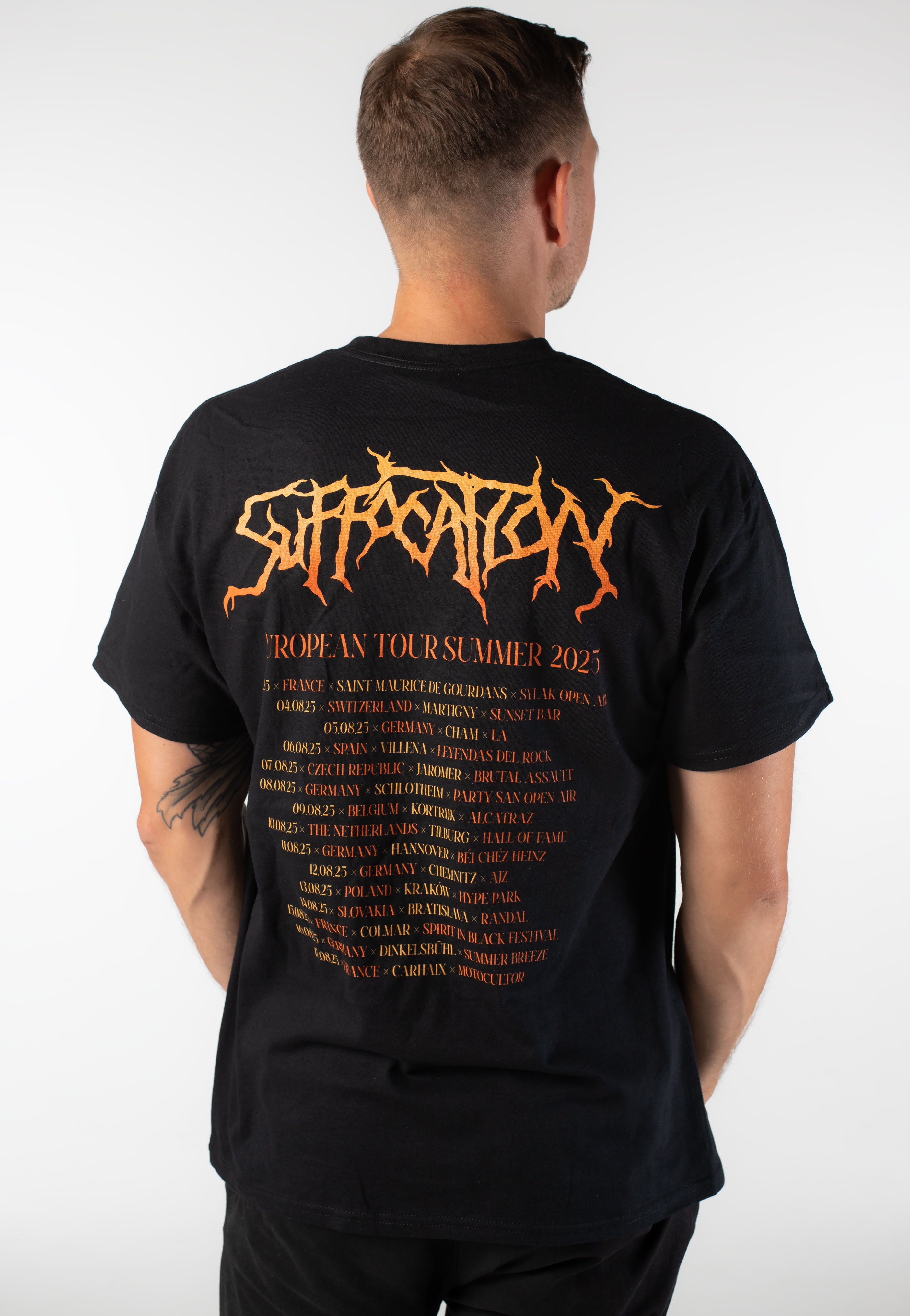Suffocation - Summer Festival 2025 - T-Shirt | Men-Image