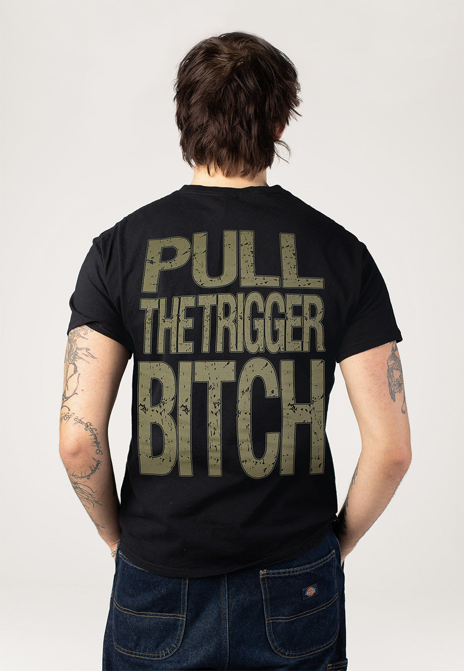 Suicide Silence - Pull The Trigger OG Logo - T-Shirt | Men-Image