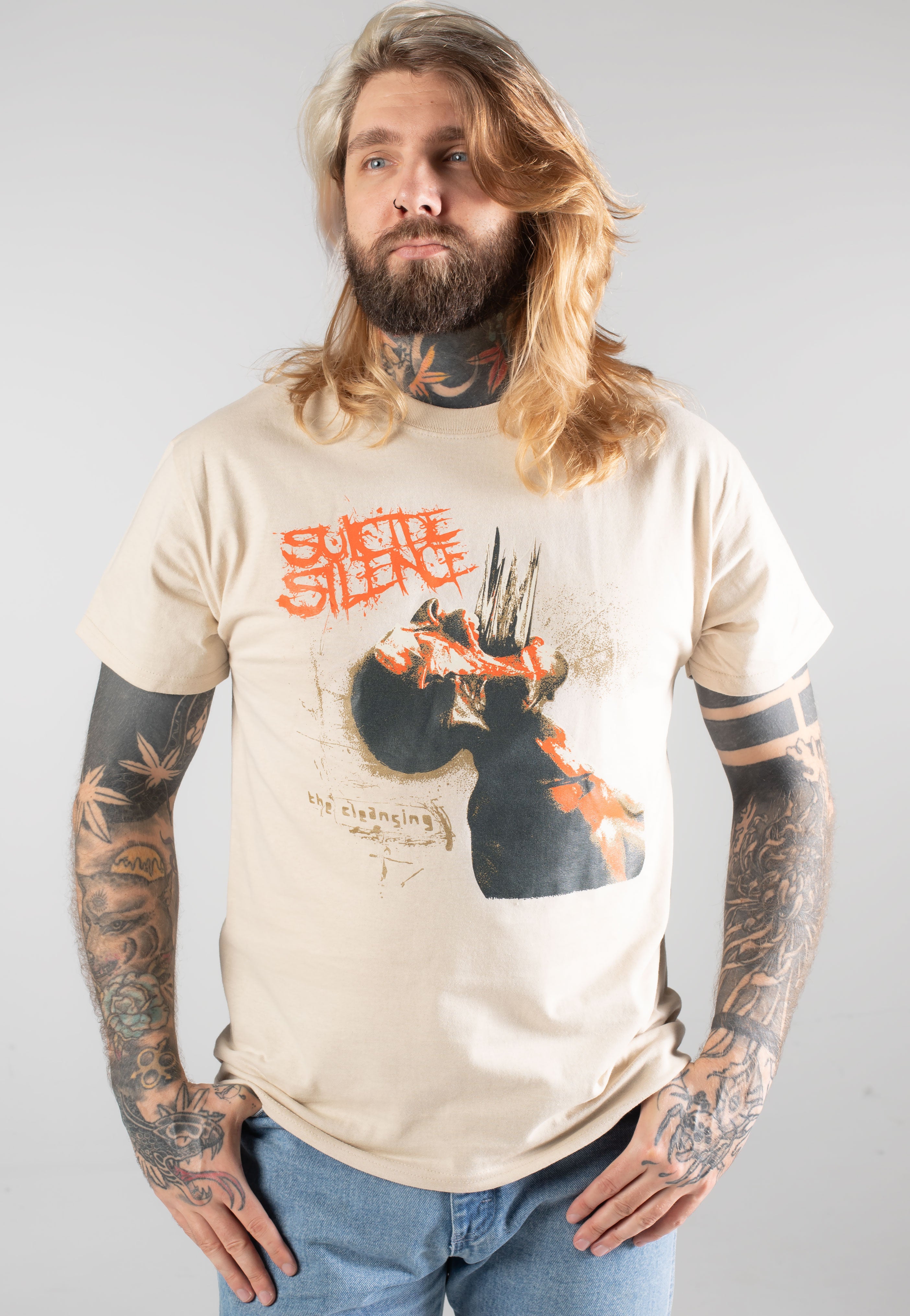 Suicide Silence - No Pity For A Coward Sand - T-Shirt | Men-Image