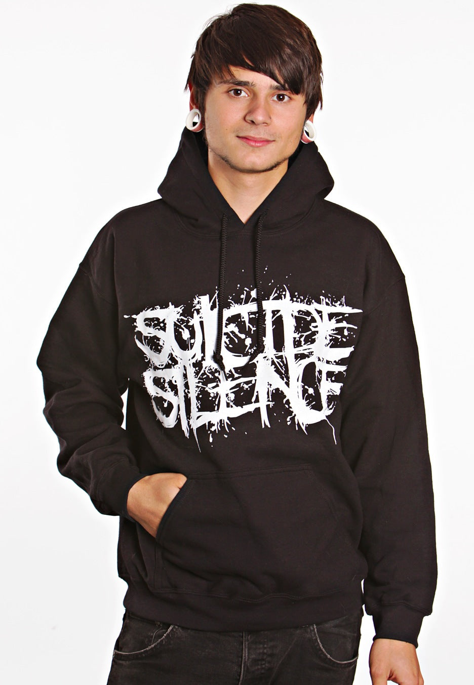 Suicide Silence Pull The Trigger Hoodie | Men-Image