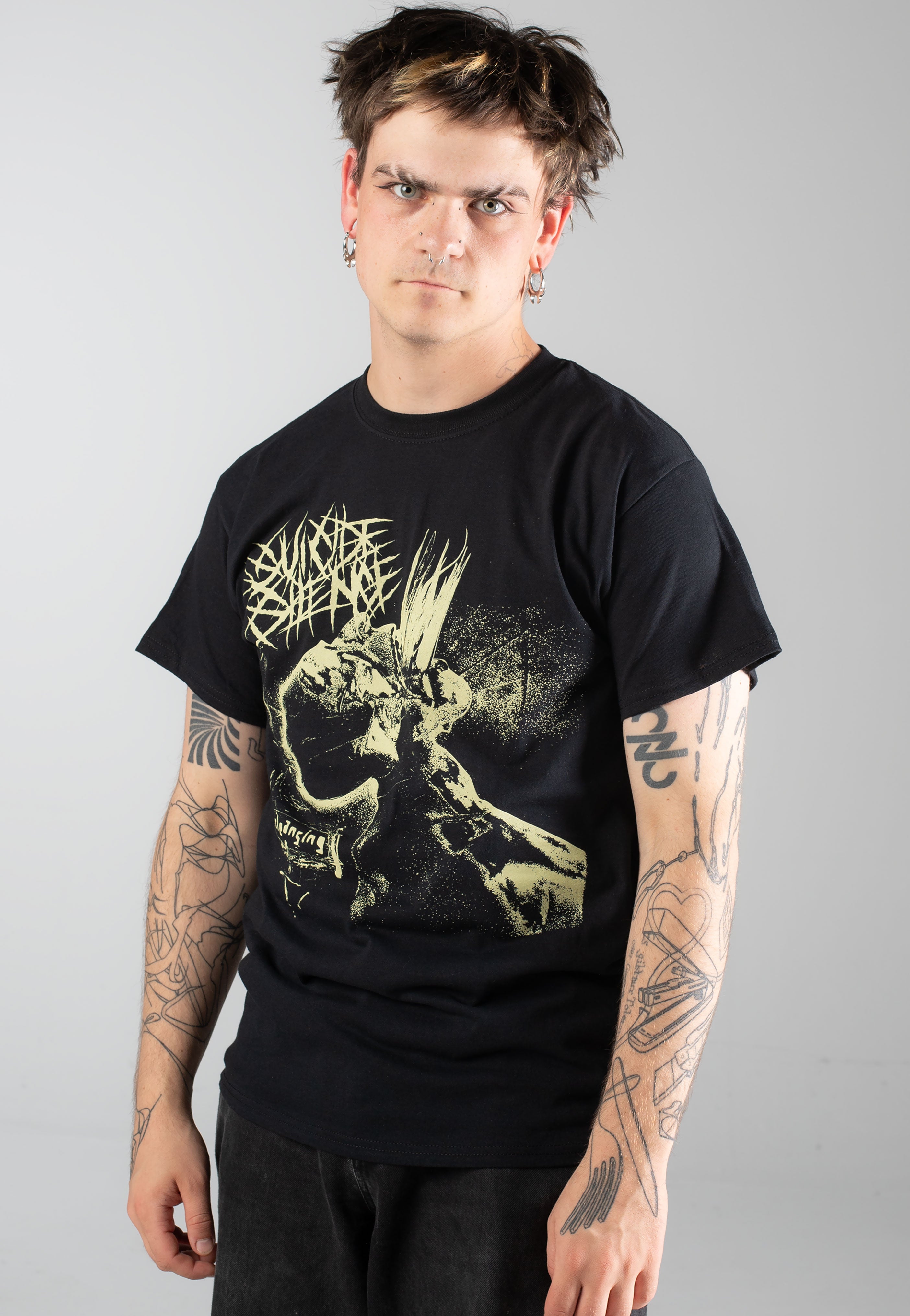 Suicide Silence - Pull The Trigger Cover - T-Shirt | Men-Image