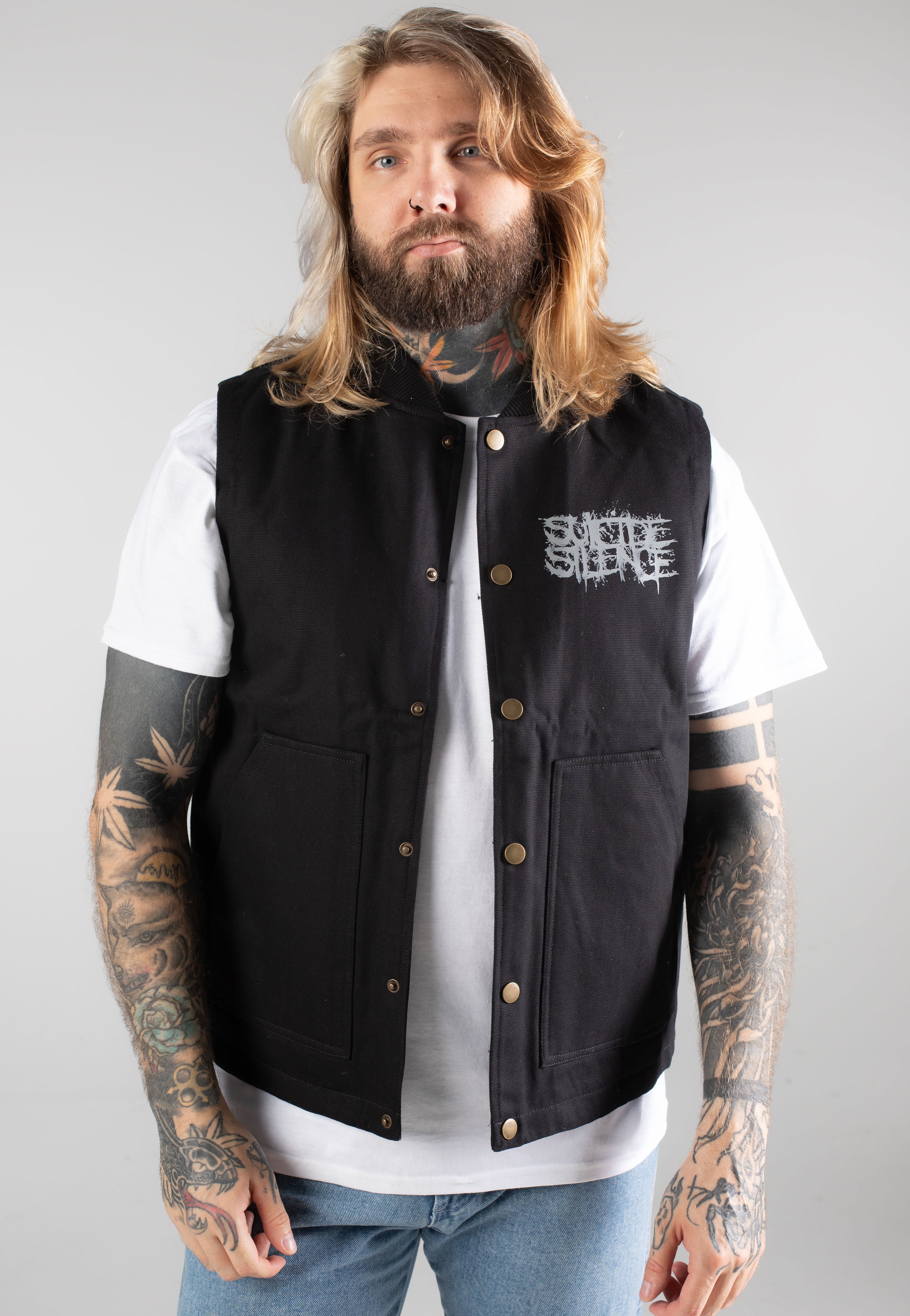 Suicide Silence - Skull Snake - Vest | Men-Image