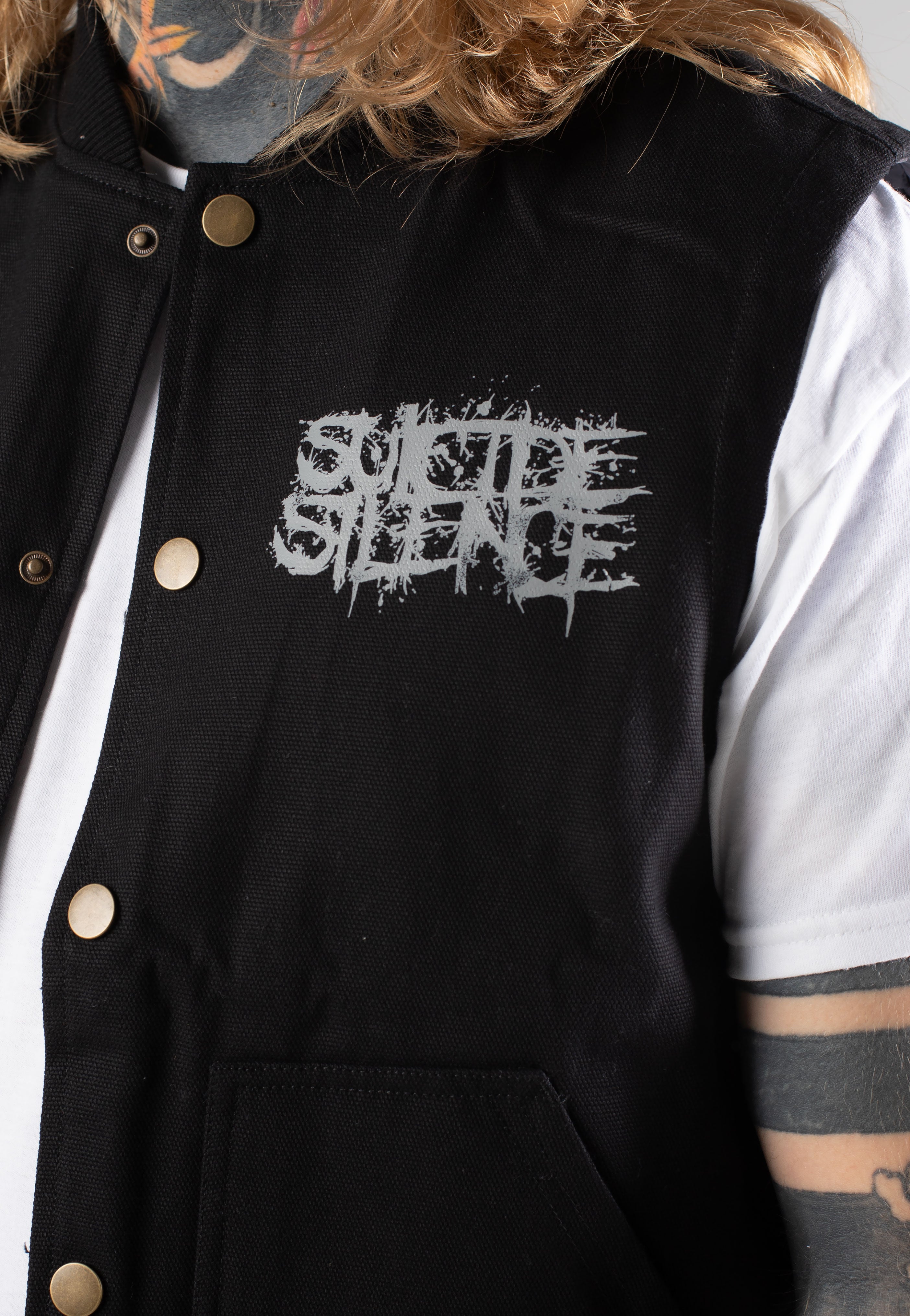 Suicide Silence - Skull Snake - Vest | Men-Image
