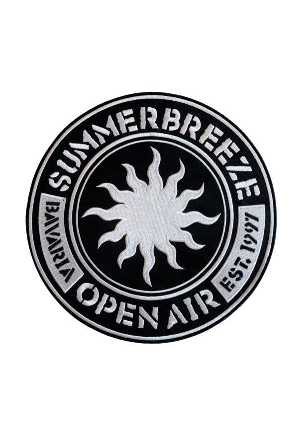 Summer Breeze Logo Sun Backpatch | Neutral-Image