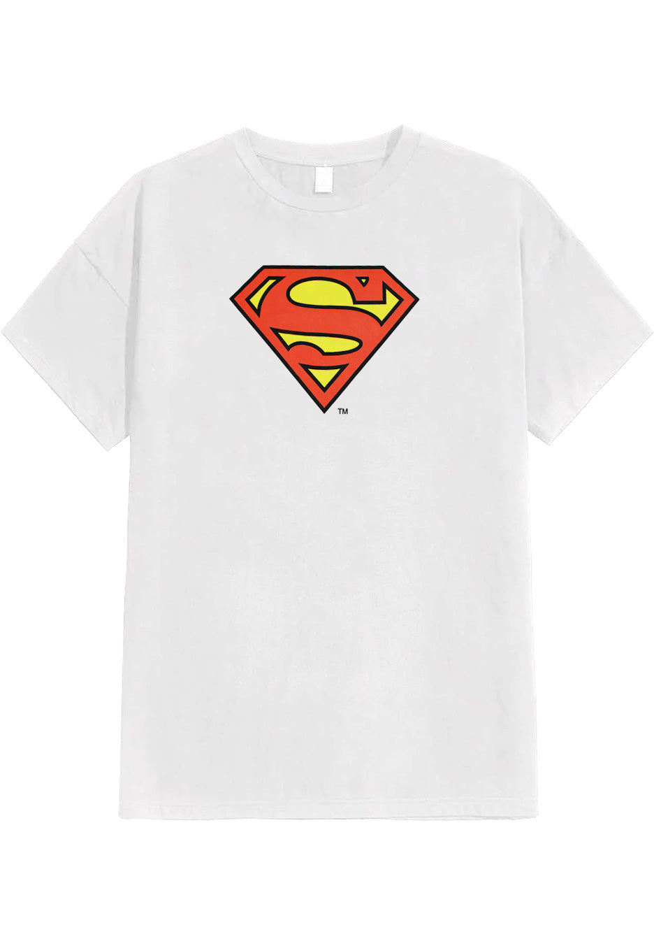 Superman - Logo White - T-Shirt | Neutral-Image