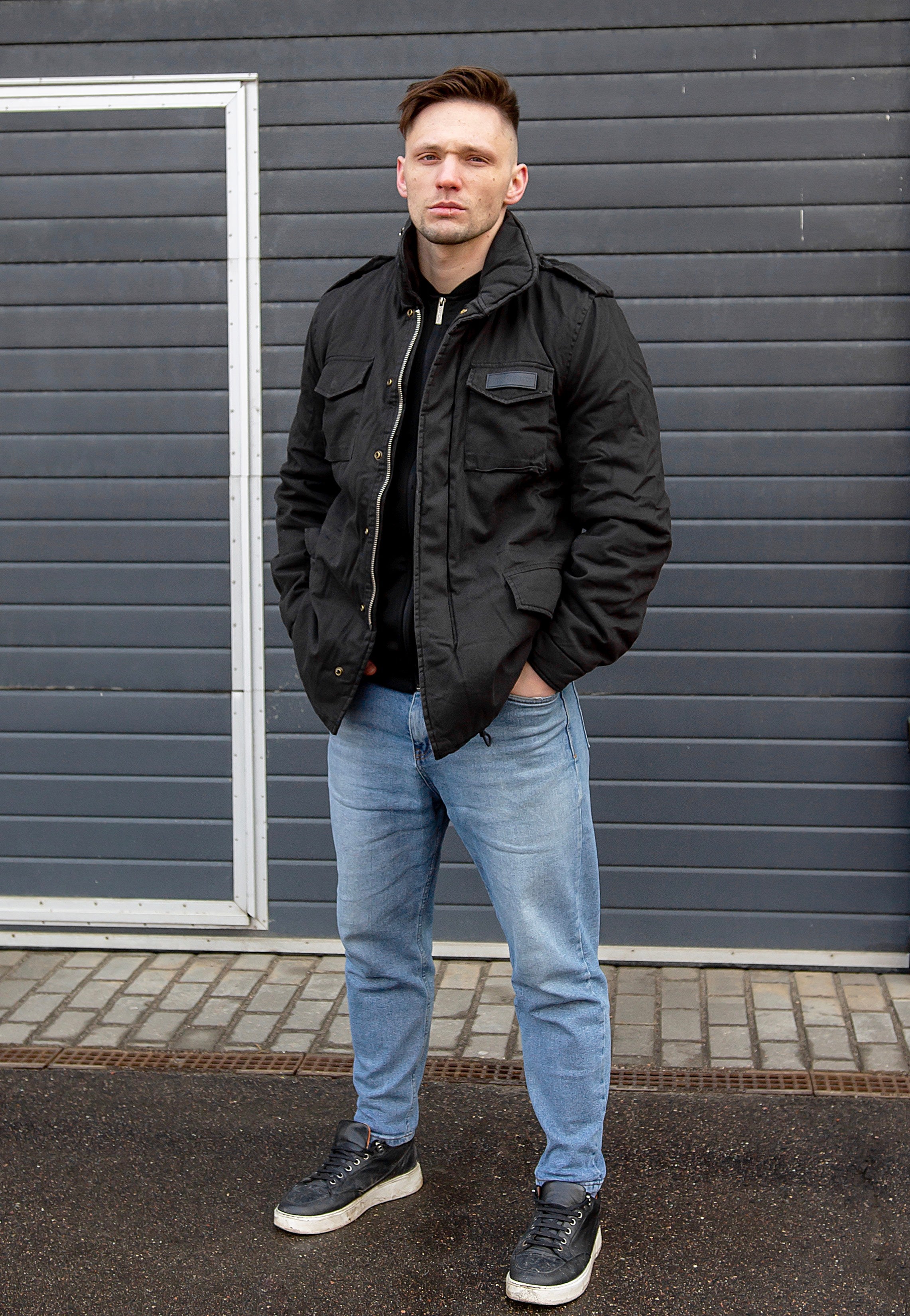 Surplus Paratrooper Black - Jacket | Impericon