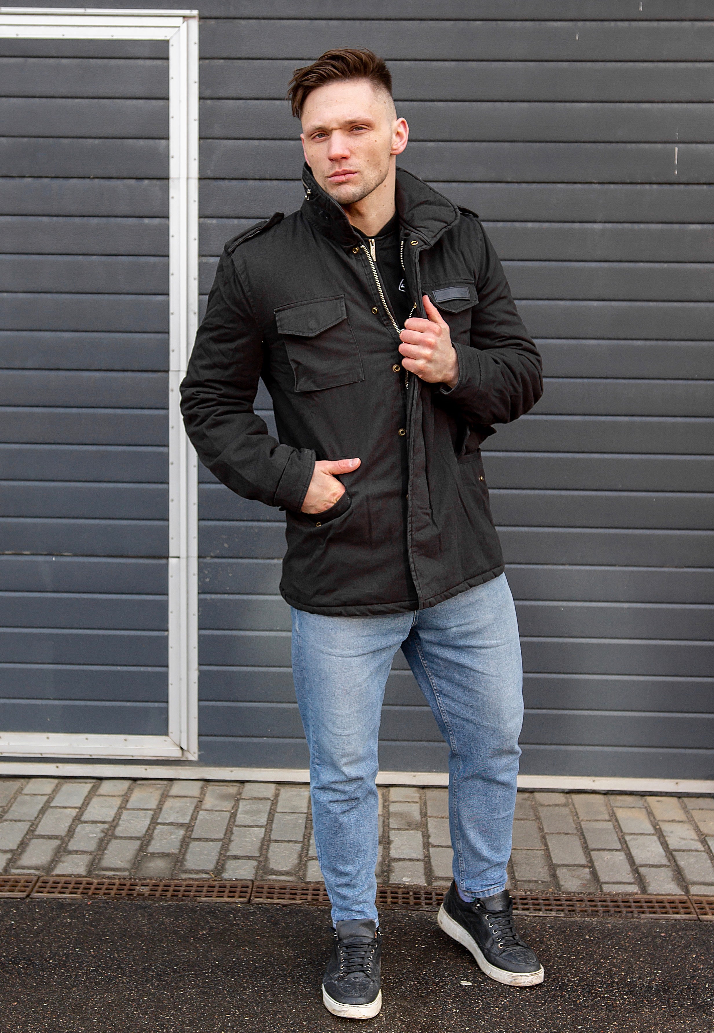 Surplus Paratrooper Black - Jacket | Impericon