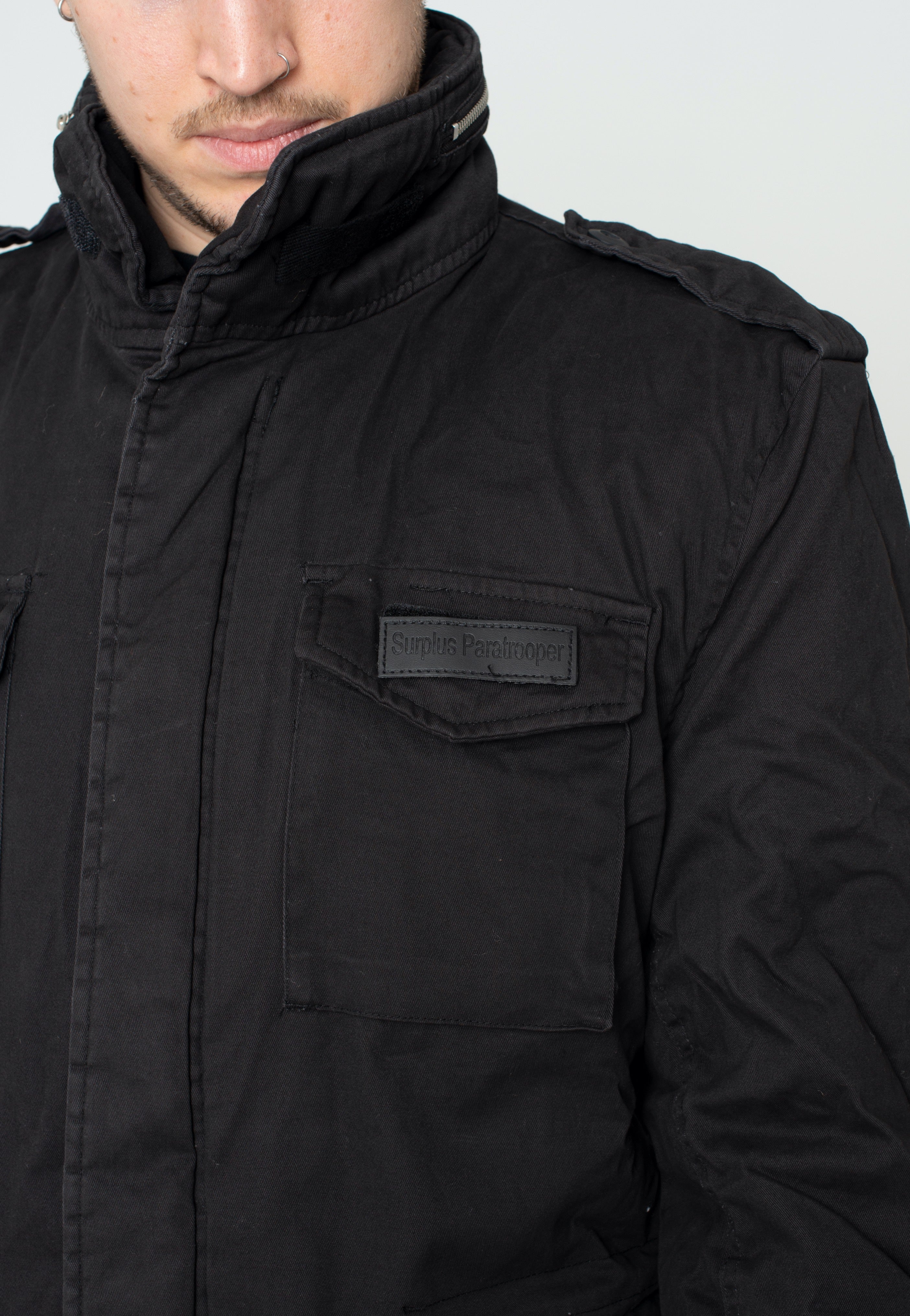 Surplus Paratrooper Black - Jacket | Impericon
