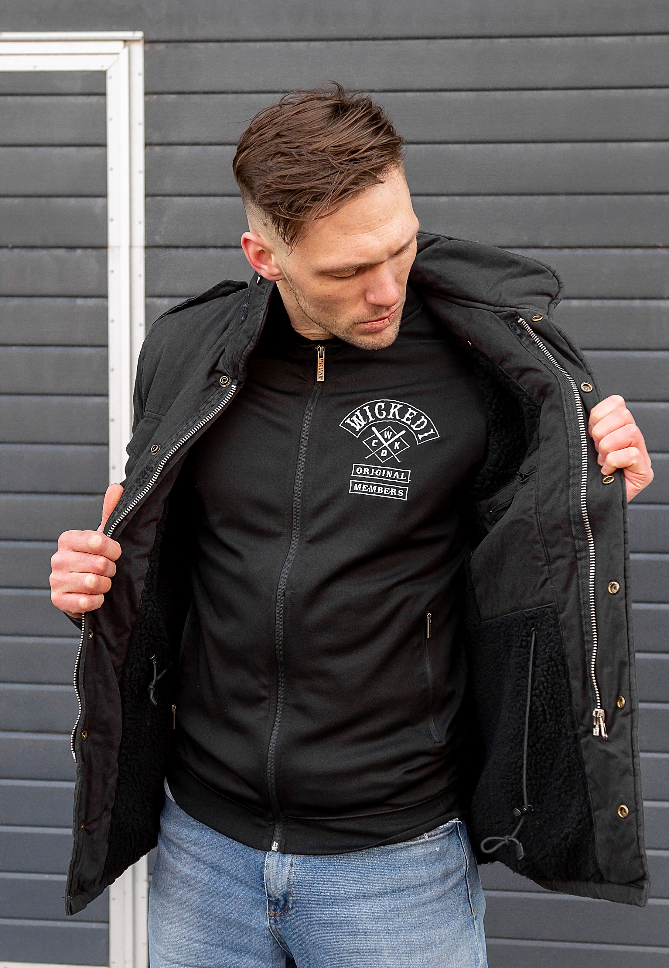 US PARATROOPERS スカジャン ブラック Surplus Paratrooper Black - Jacket | Impericon
